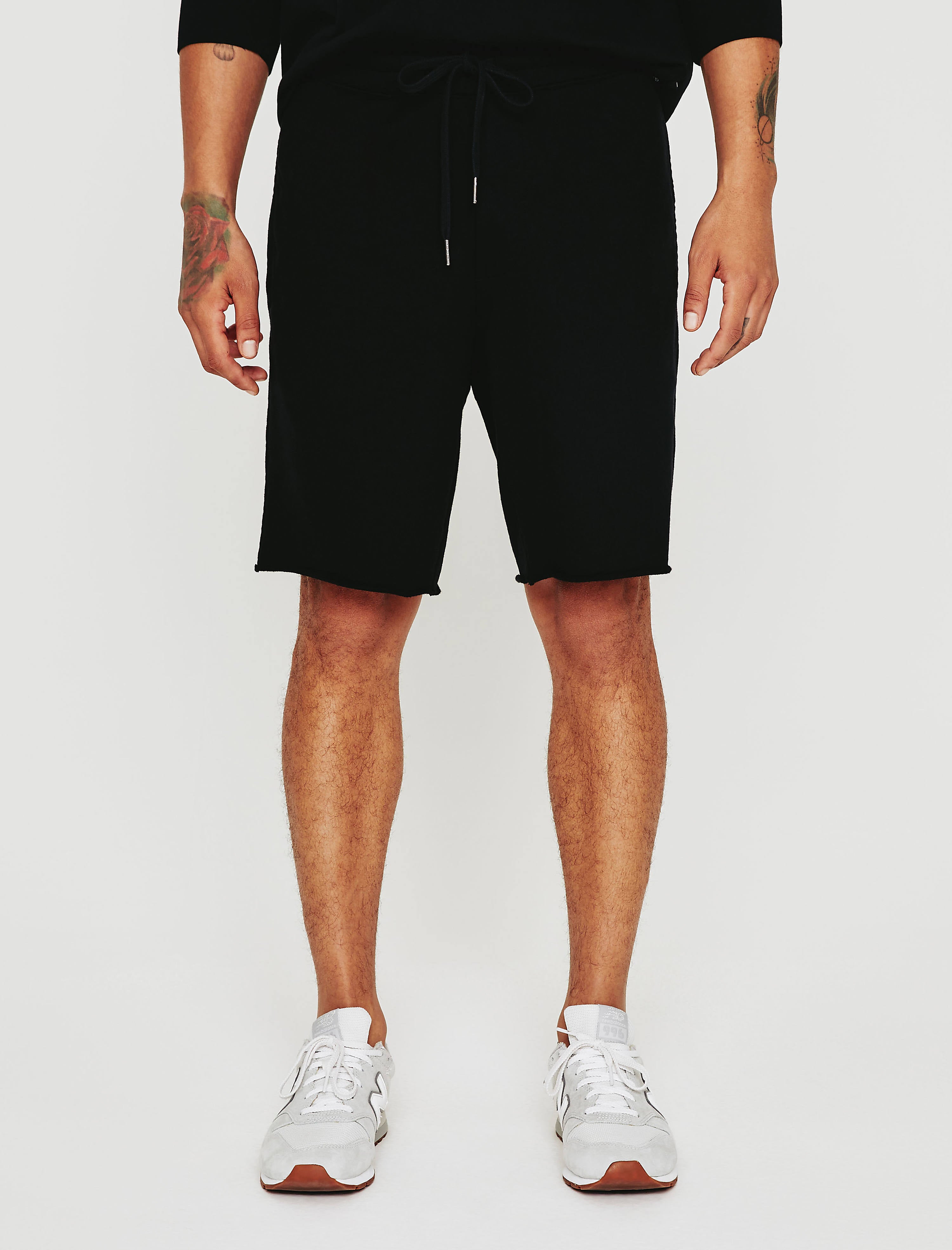 Mens Kenji Sweatshort True Black