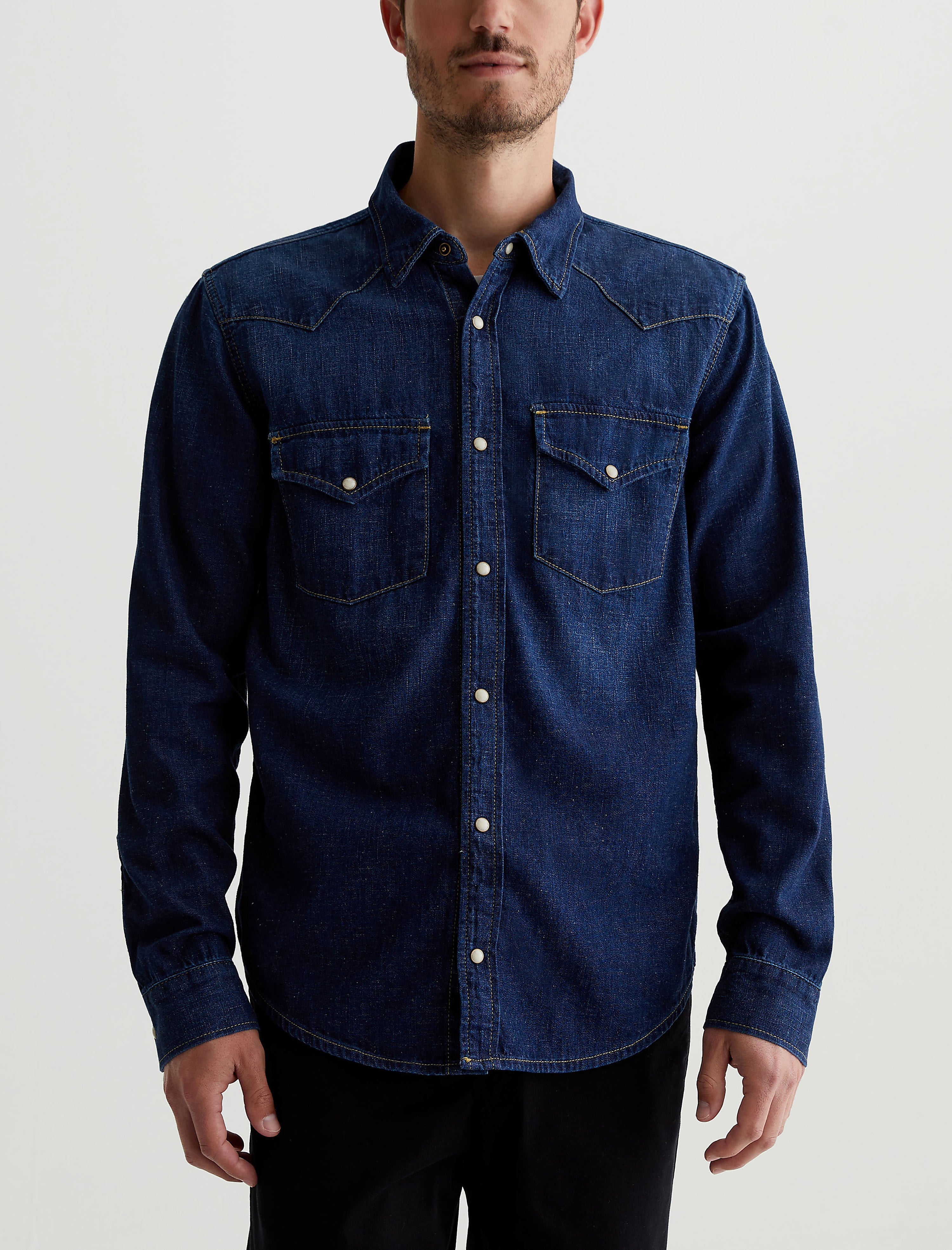 Men Aiden Western Shirt Tactile