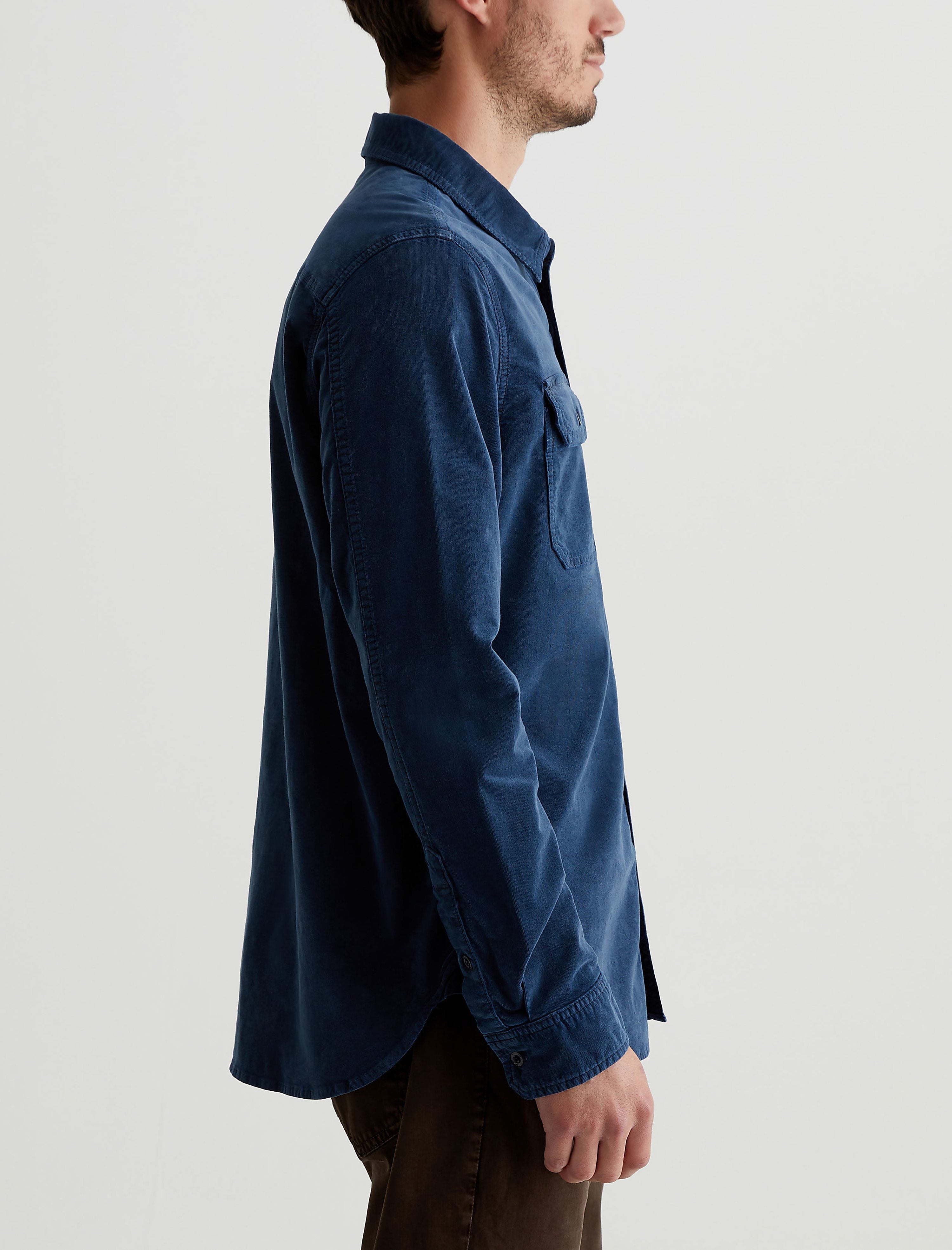 Men Aiden Utility Shirt Sulfur Marine Haze