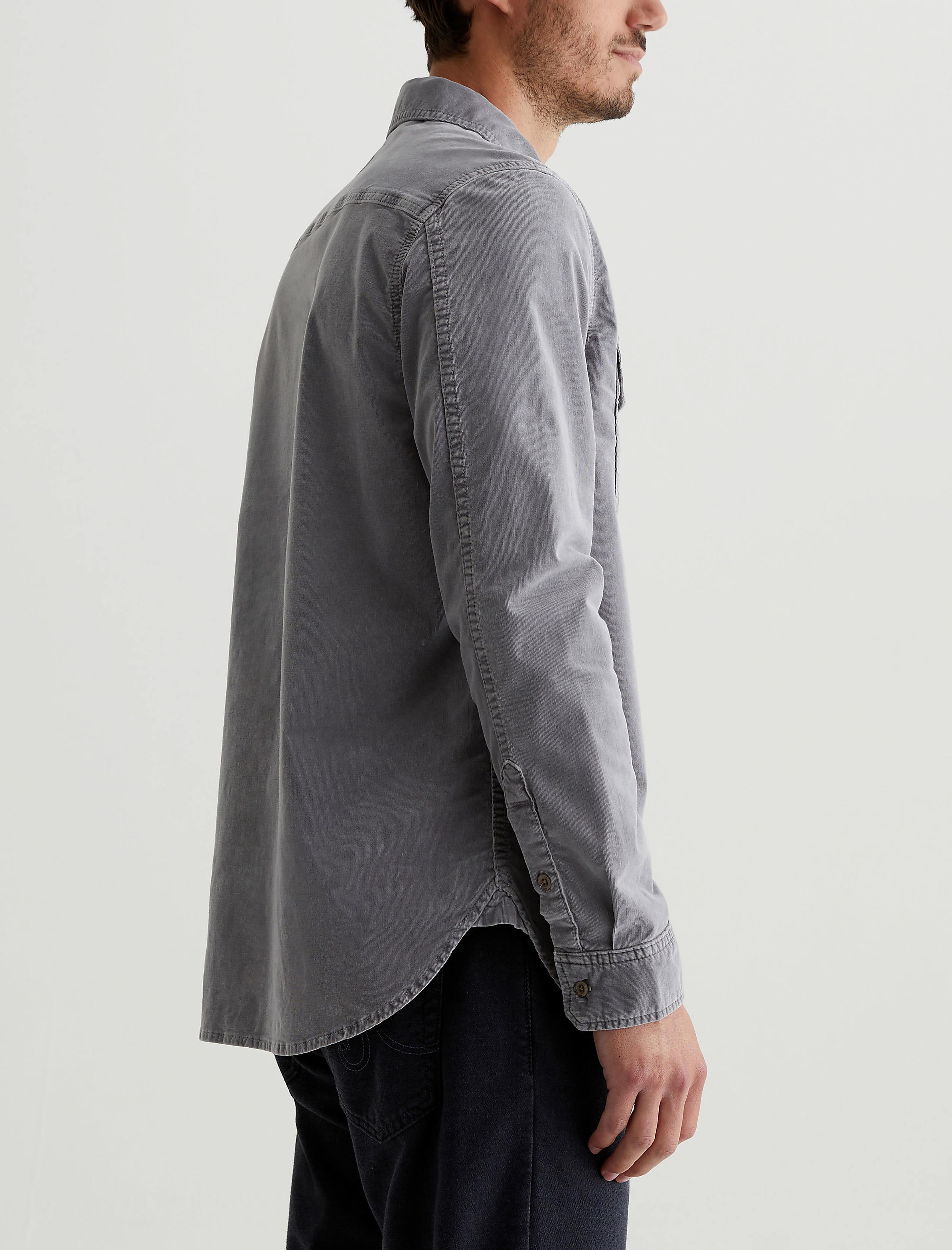 Men Aiden Utility Shirt Sulfur Tuscany Stone