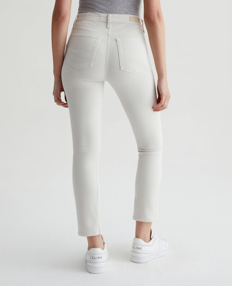 Marrah Cropped Denim Jogger - Charcoal Grey