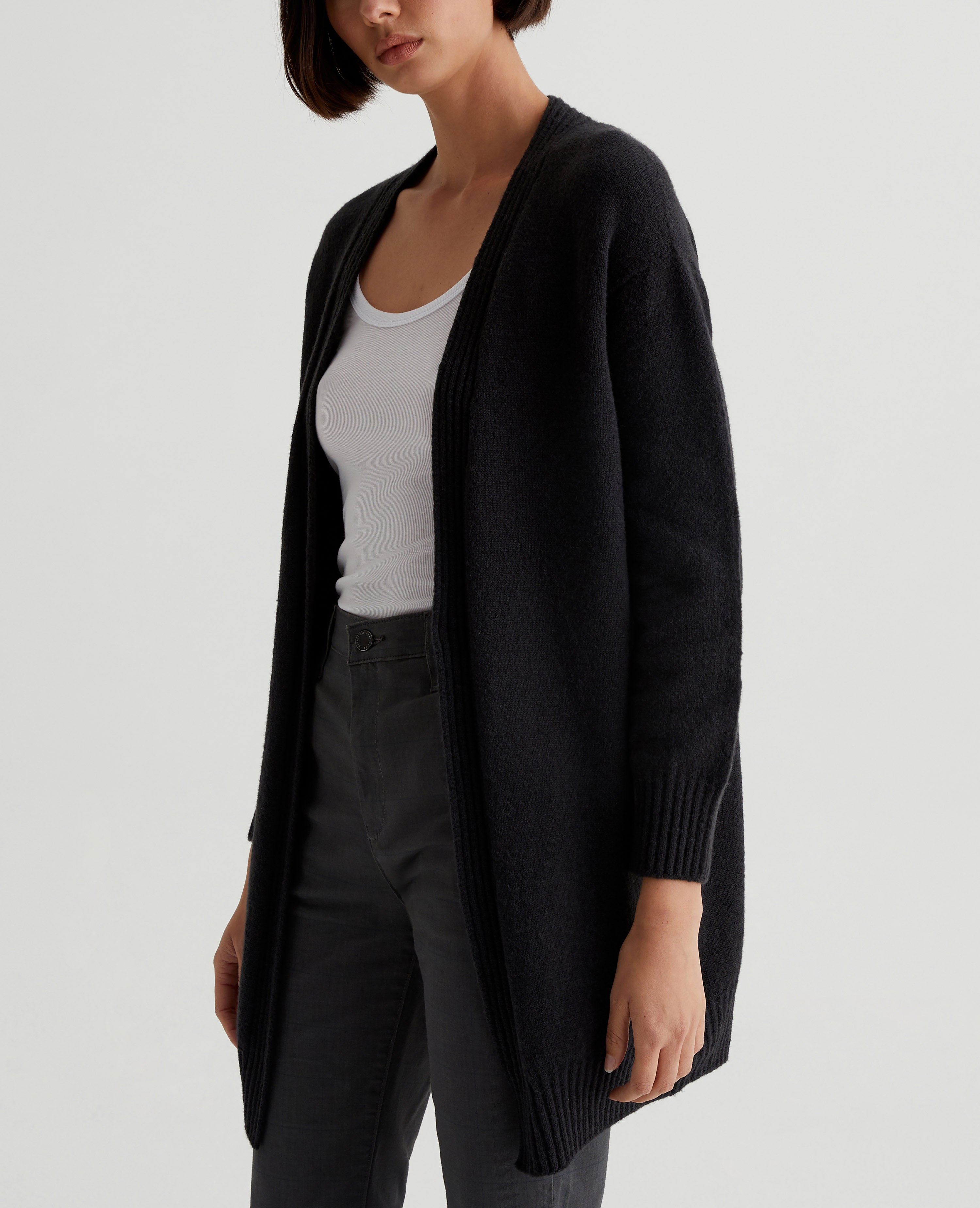 Reventon black cryf wool gabardineサイズ2 Finnian Coat Black in Virgin Wool – The Row