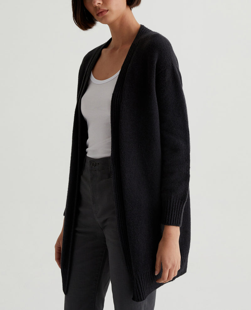 Womens Rowan Cardigan True Black