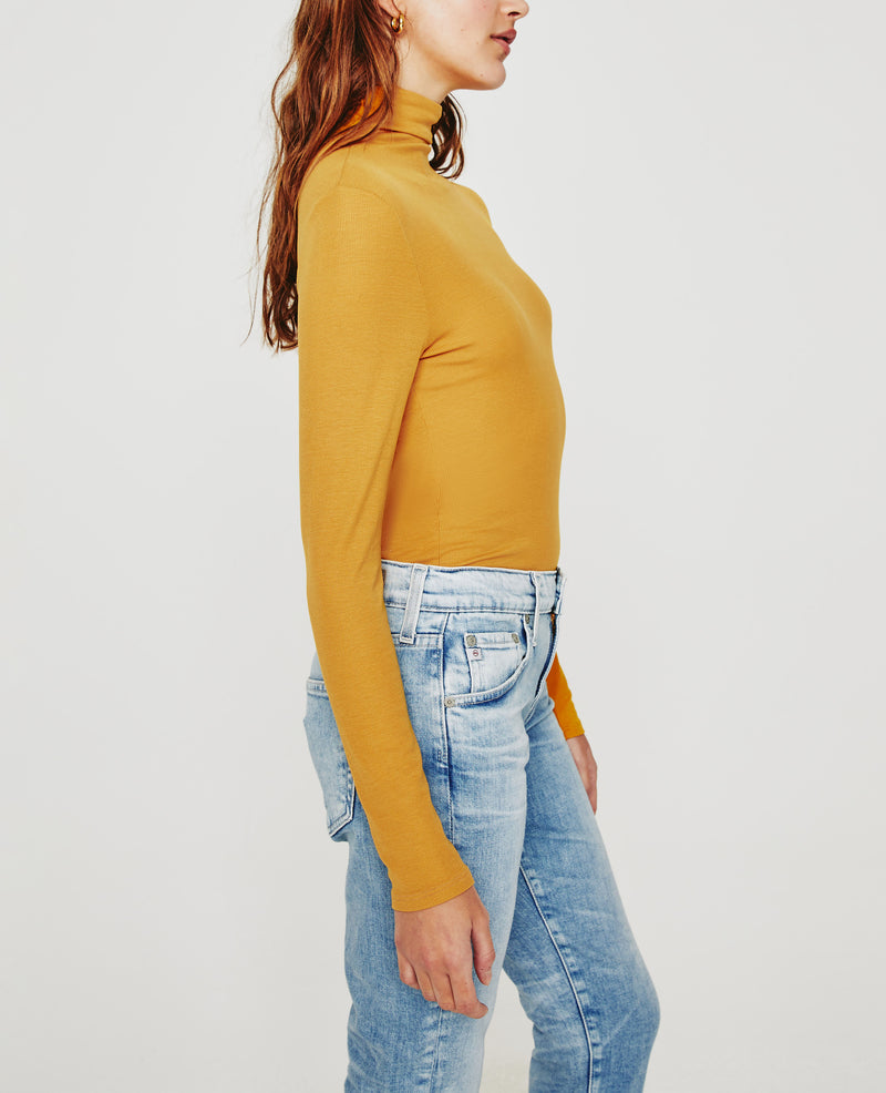 Womens Chels Turtleneck Modern Copper - Main Image