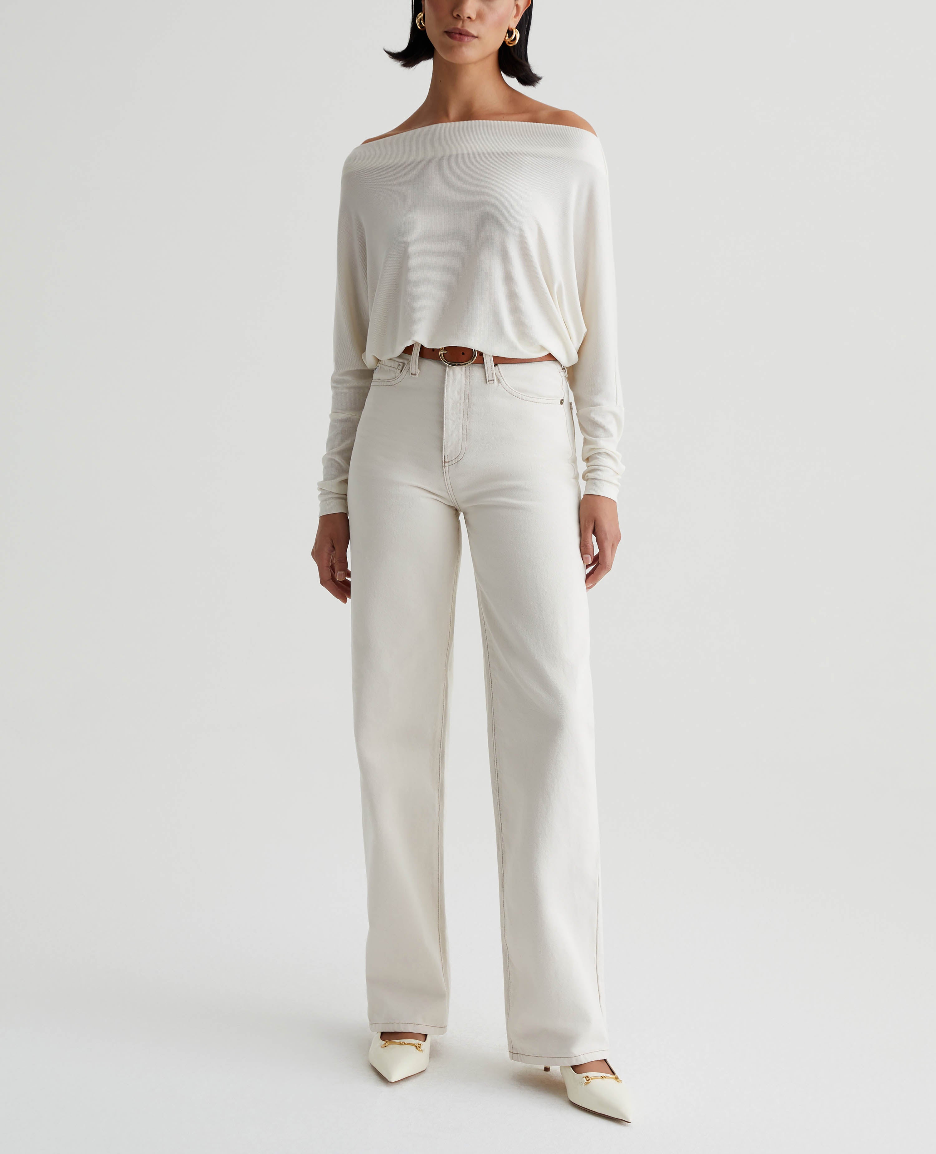 Women Alesli Top Ivory Dust