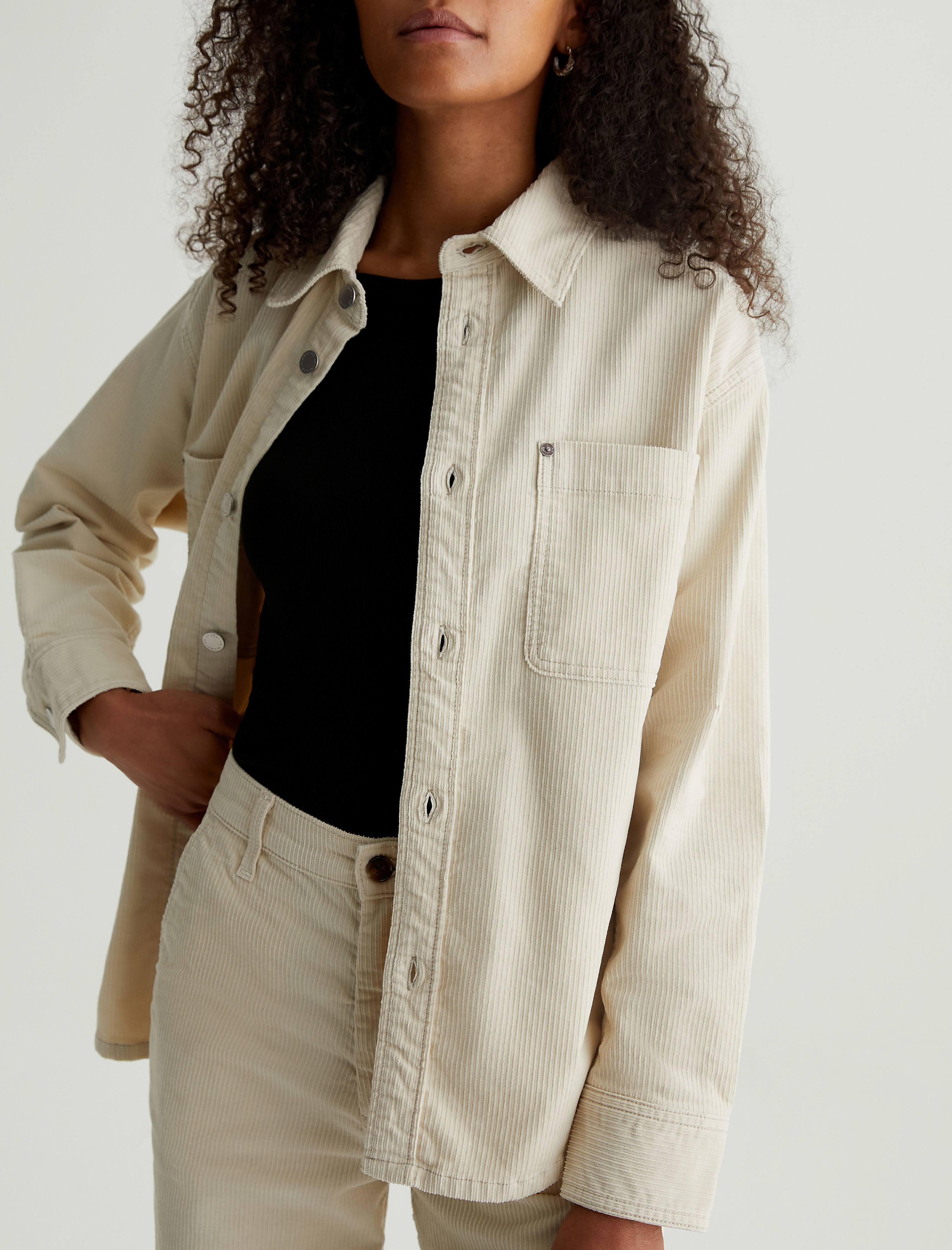 Women Anabelle Overshirt Opal Stone