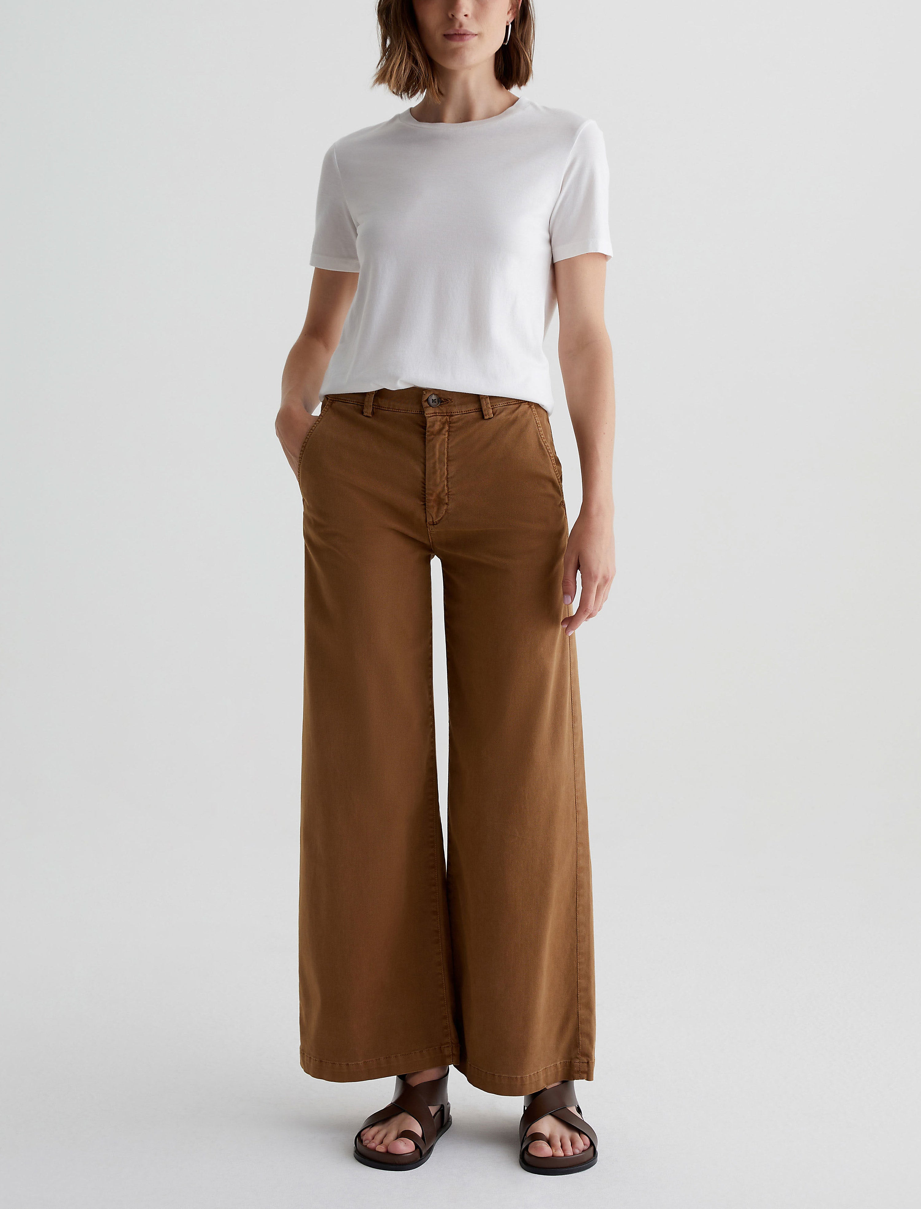 Women Caden Wide Leg Sulfur Camelwood