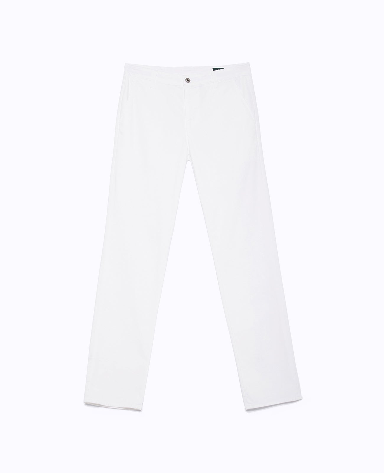 Andrew Trouser Bright White Green Label Collection Men Bottoms Photo 6