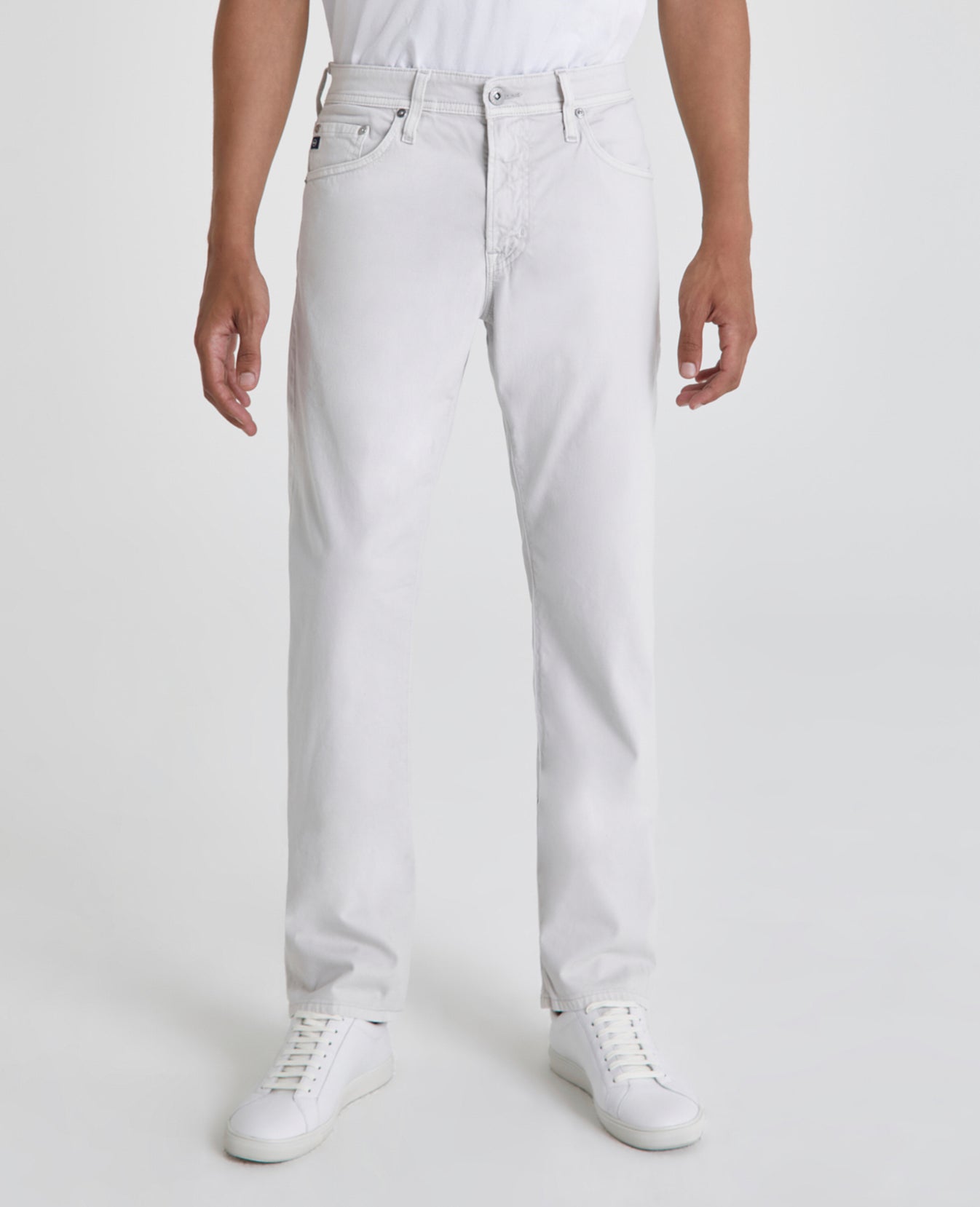 Graduate Sulfur French Grey Tailored Leg Men Bottoms Photo 6