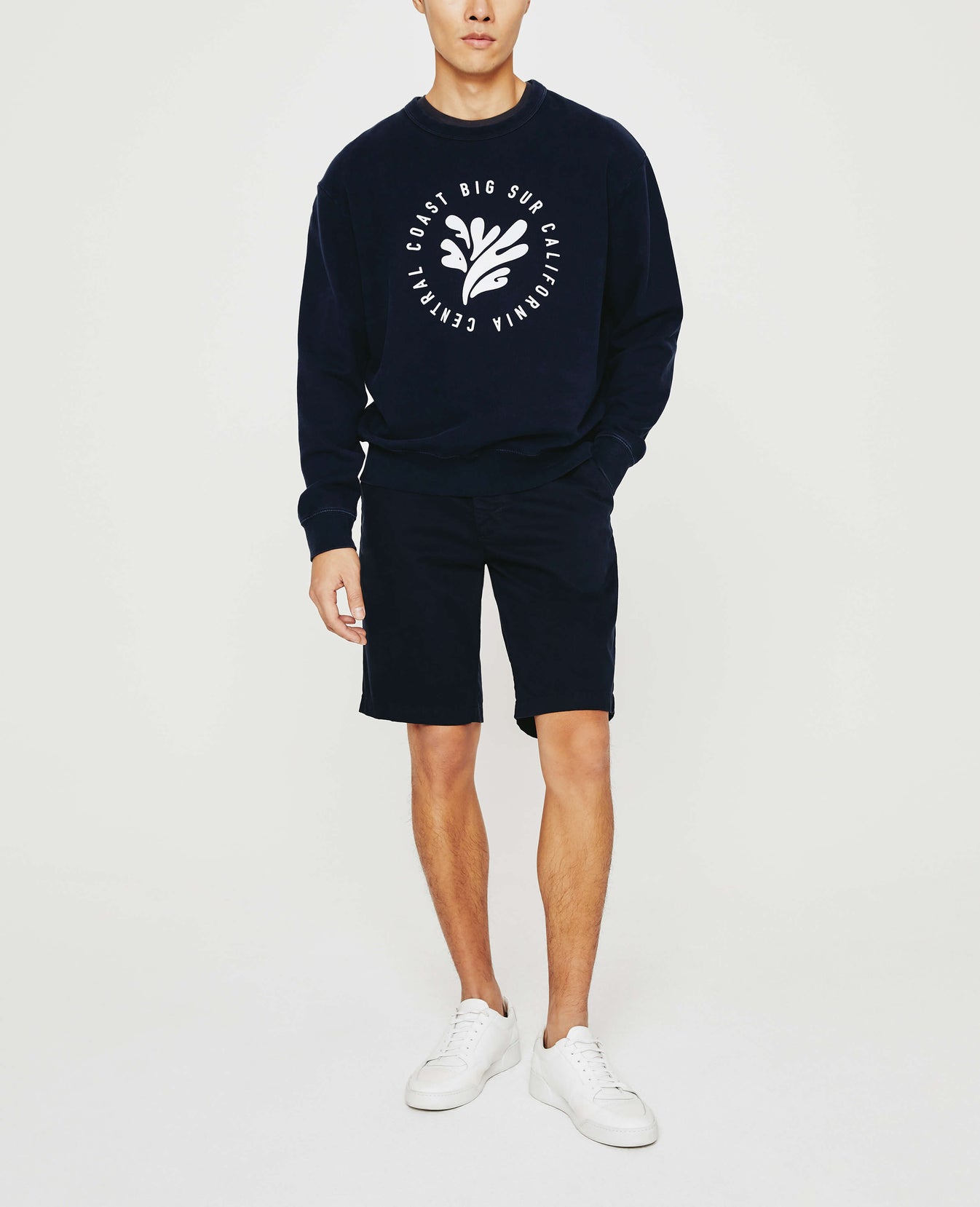 Griffin Short Deep Navy Mens Bottom Photo 1