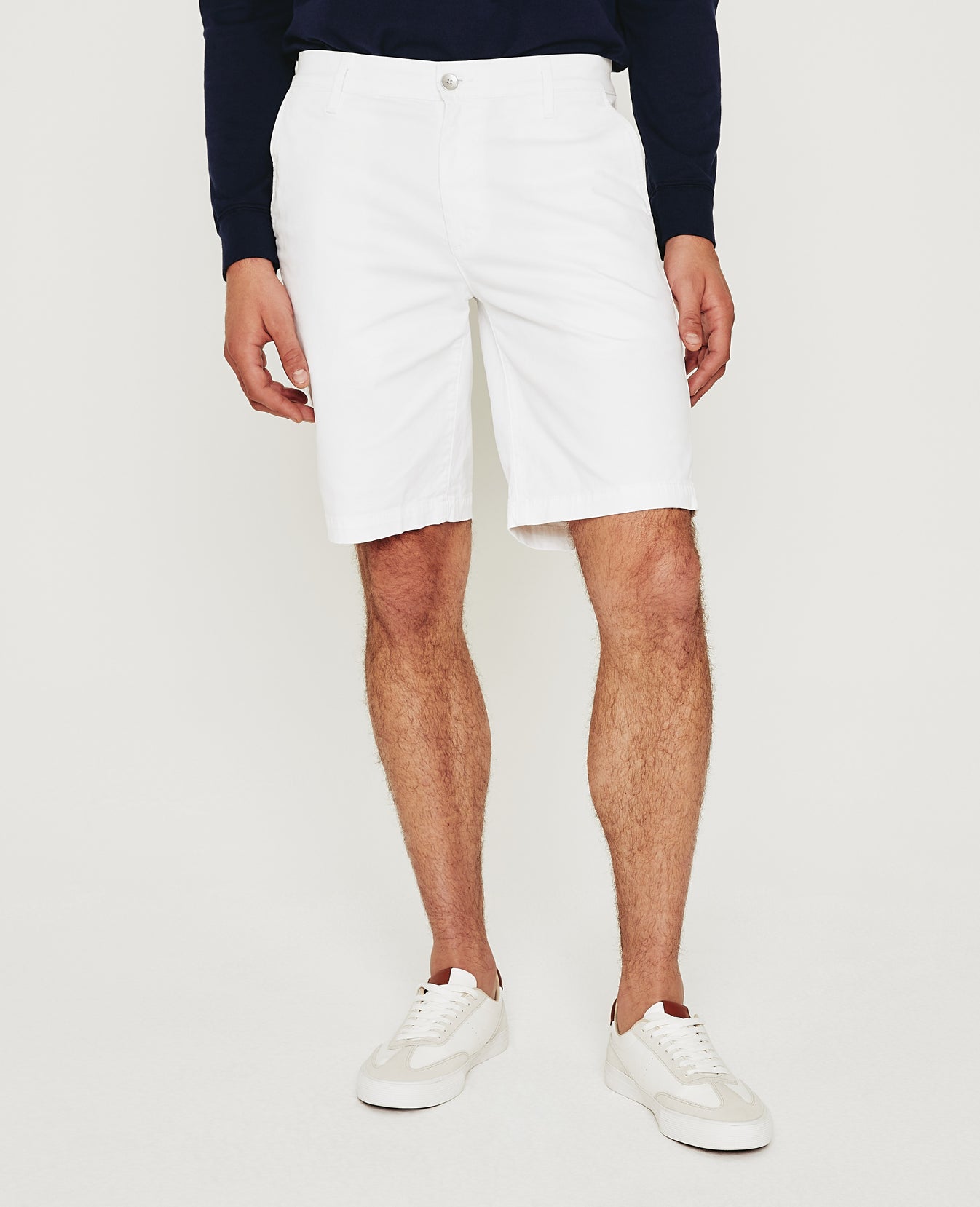 Griffin Short White Mens Bottom Photo 2