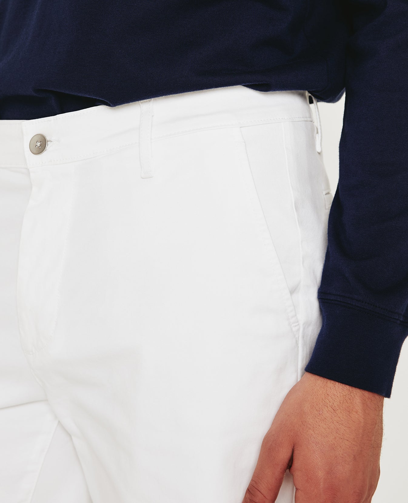 Griffin Short White Mens Bottom Photo 3