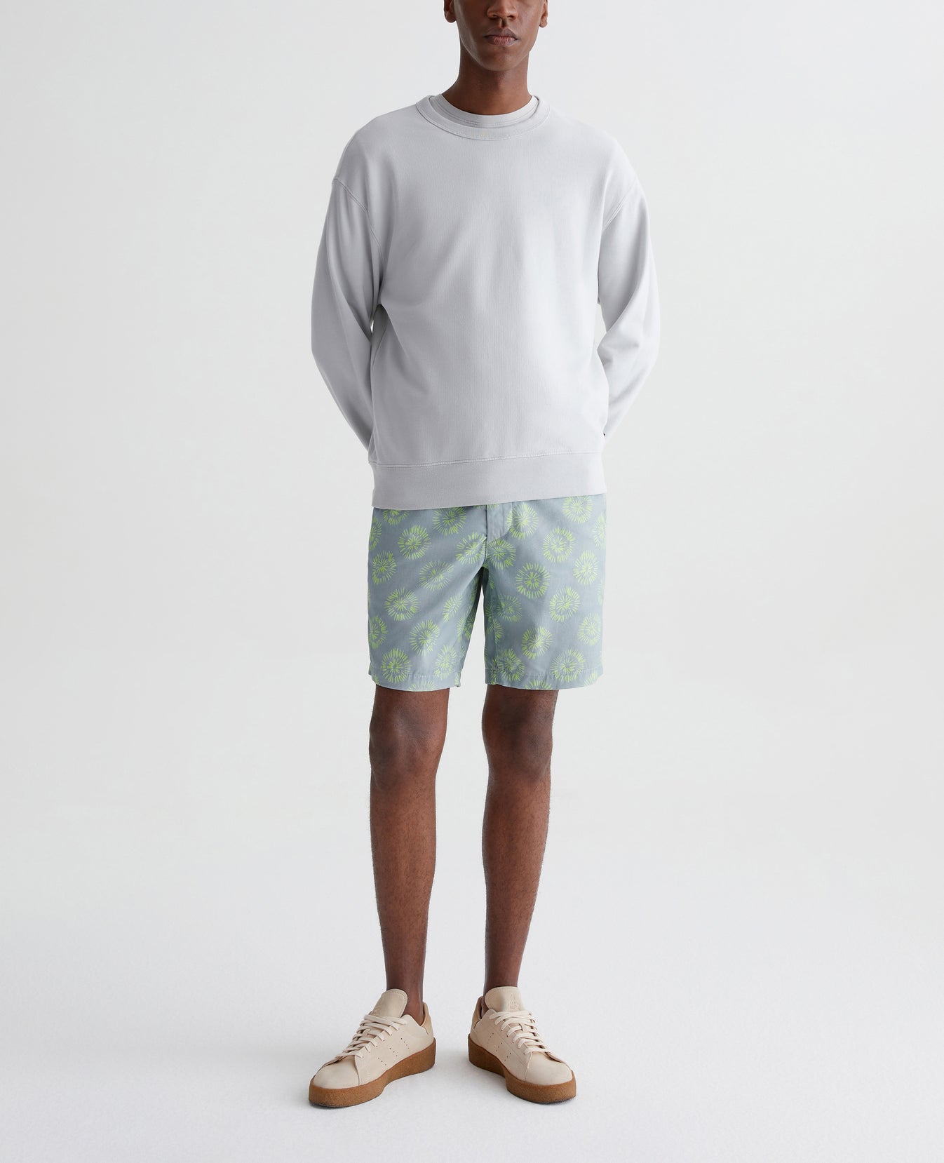 Wanderer Short Local Grey Multi Mens Bottom Photo 1