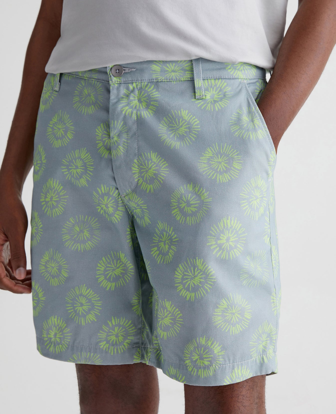 Wanderer Short Local Grey Multi Mens Bottom Photo 3