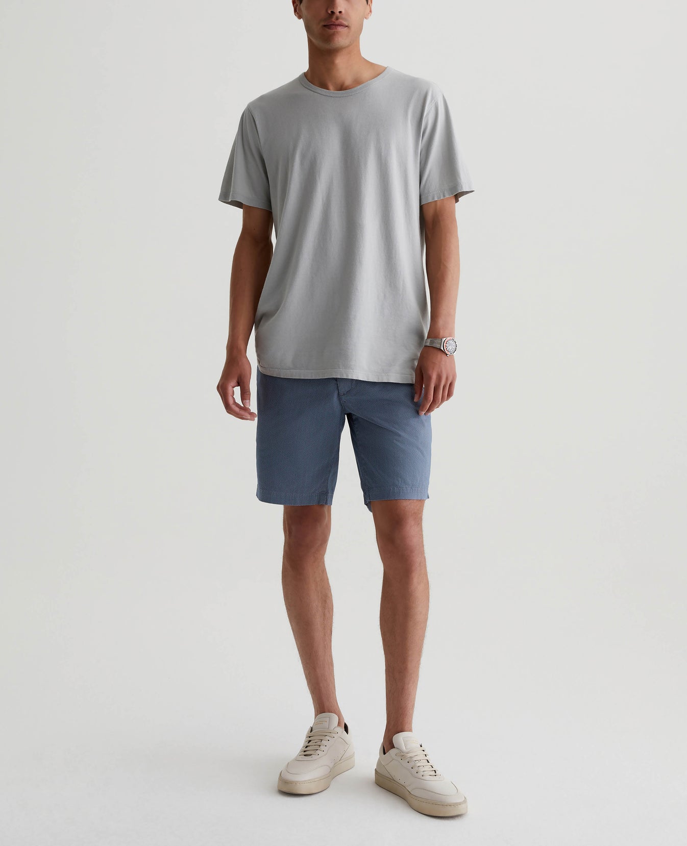 Wanderer Short Parquet Grey Multi Mens Bottom Photo 1