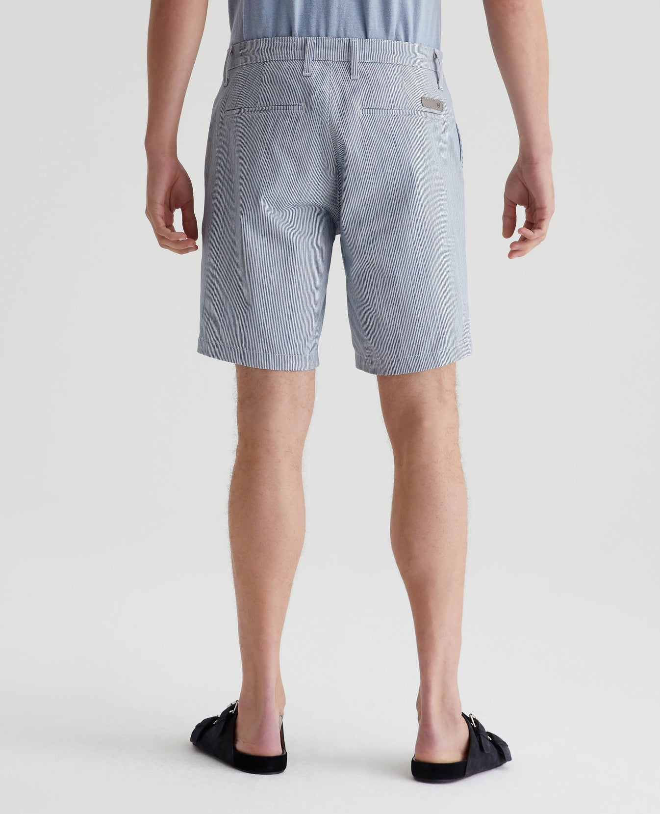 Wanderer Short Boulevard Stripe Grey Multi Mens Bottom Photo 6