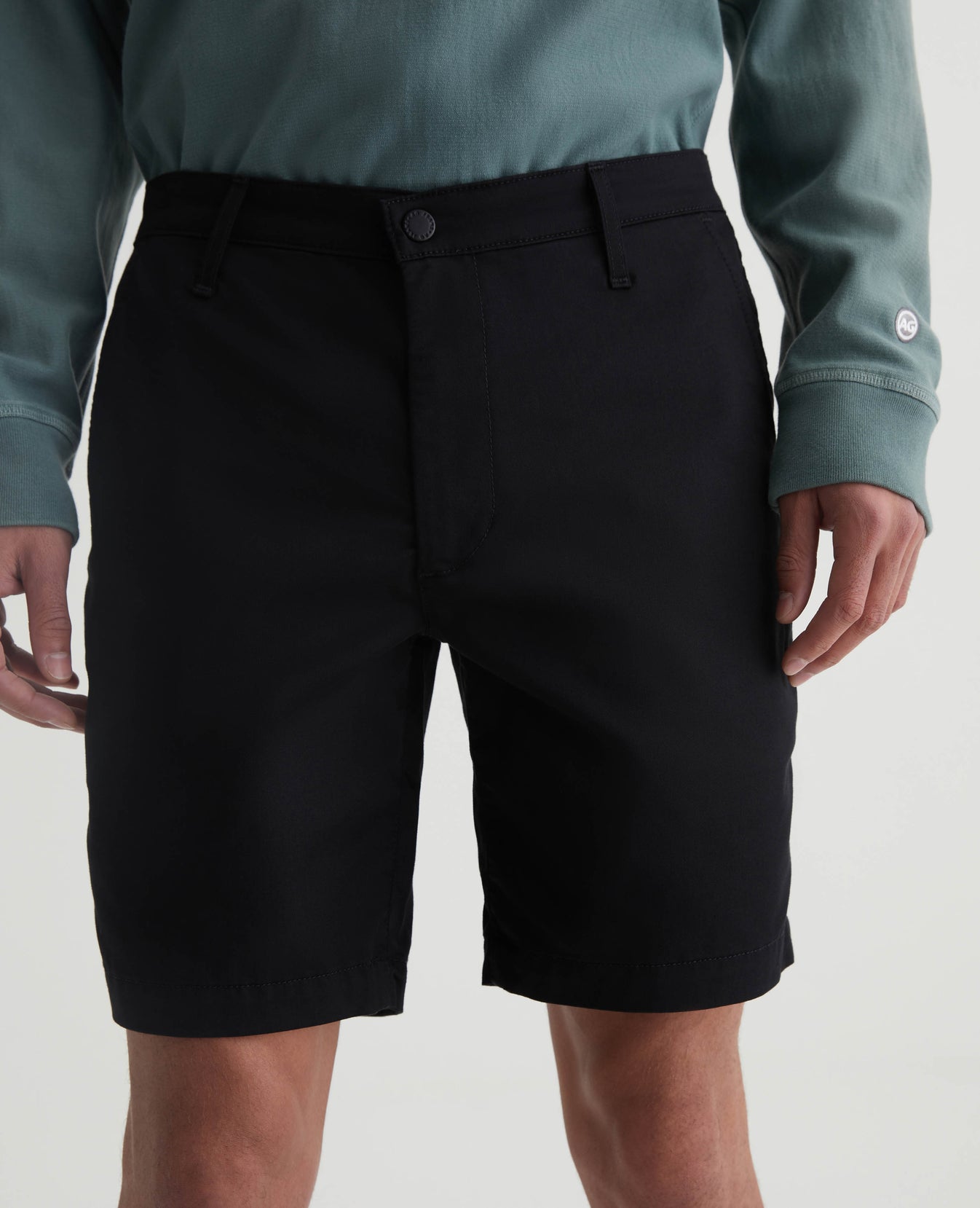 Wanderer Performance Short True Black Mens Bottom Photo 3