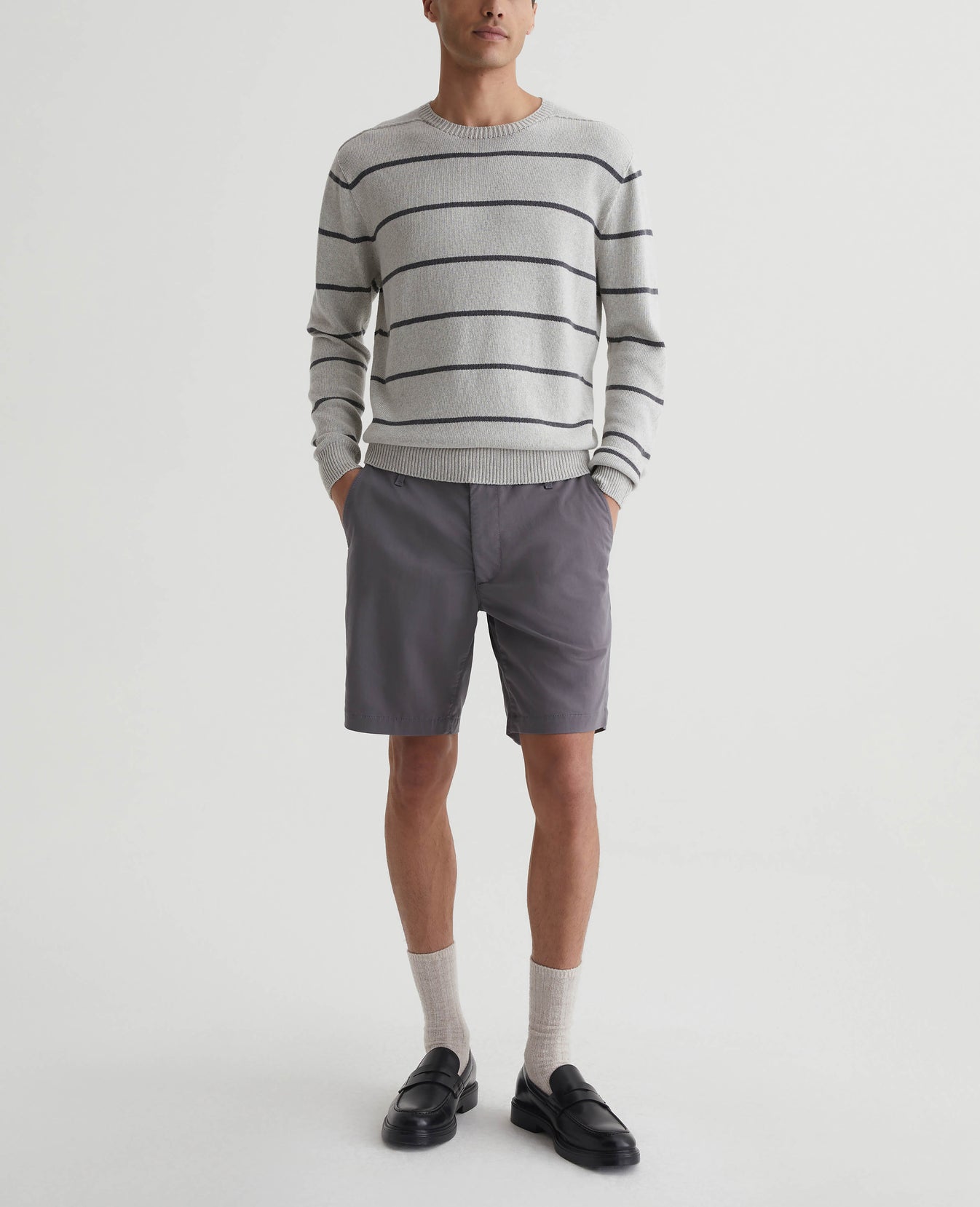 Wanderer Performance Short Folkestone Grey Mens Bottom Photo 1