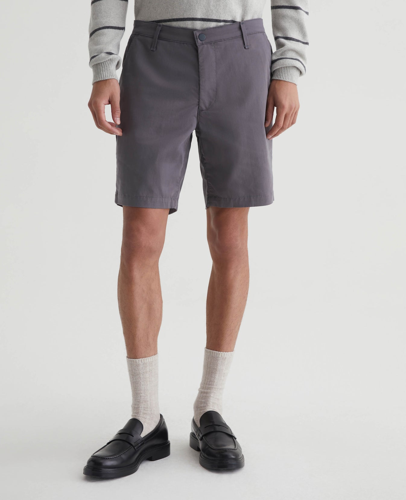 Wanderer Performance Short Folkestone Grey Mens Bottom Photo 2