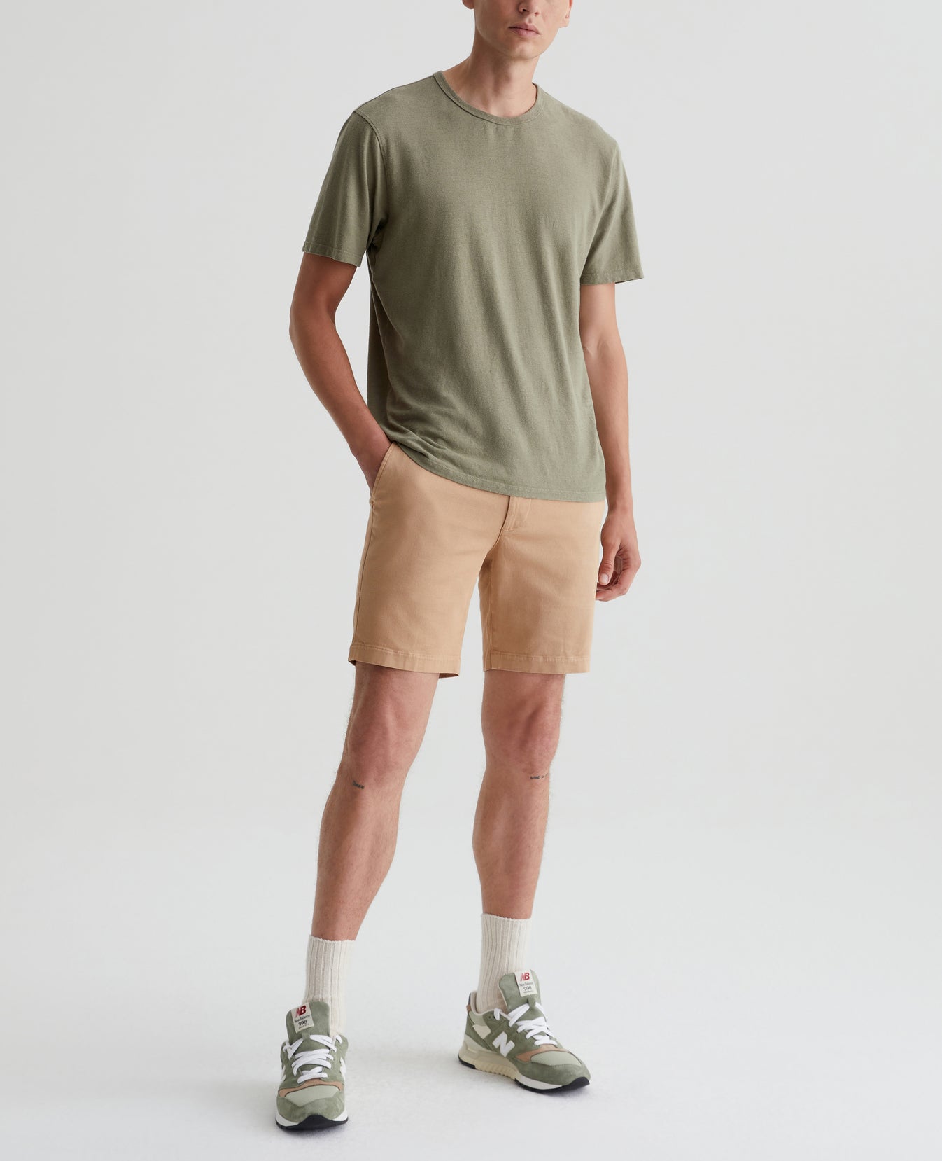 Wanderer Short Sulfur Sun Tan Mens Bottom Photo 1