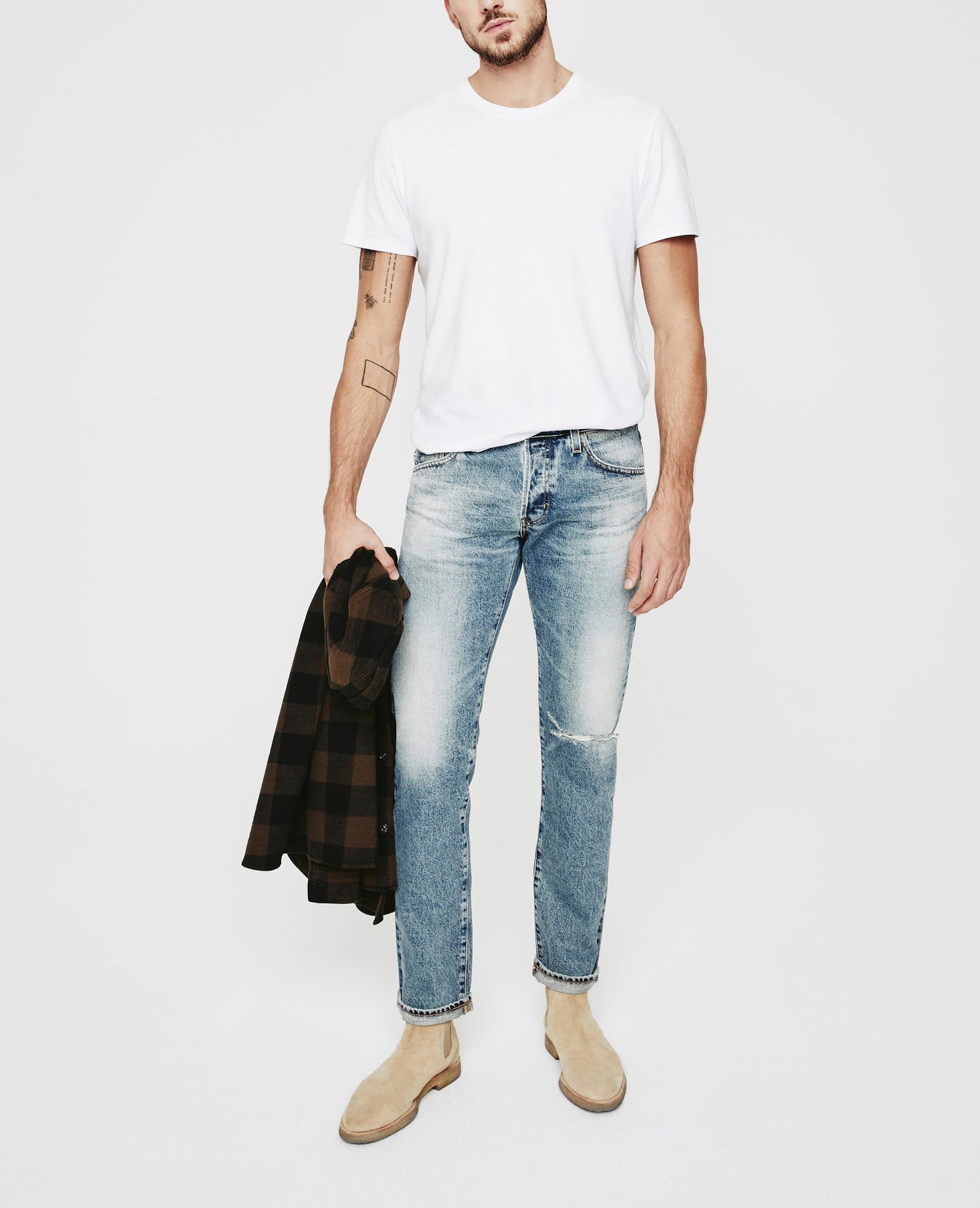 Tellis 14 Years Orrery Destructed Modern Slim Men Bottoms Photo 1