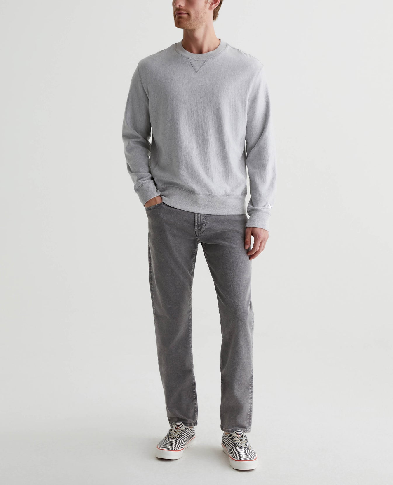 Tellis Moon Wash Mosaic Grey Mens Bottom Photo 1
