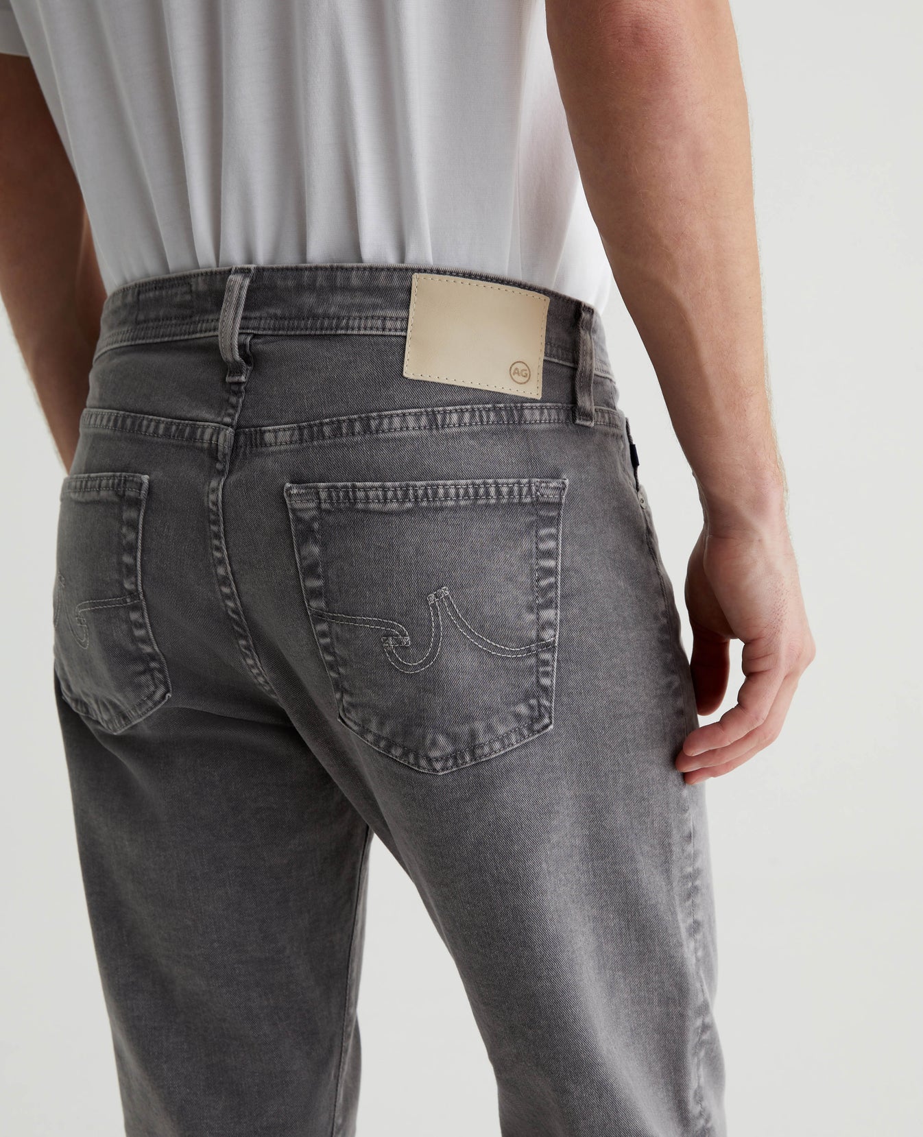 Tellis Moon Wash Mosaic Grey Mens Bottom Photo 6