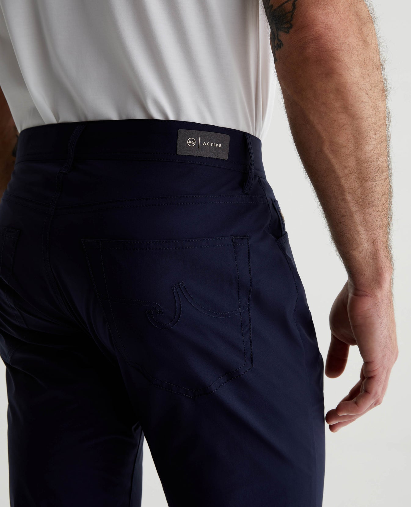 Tellis Active Deep Navy Mens Bottom Photo 6