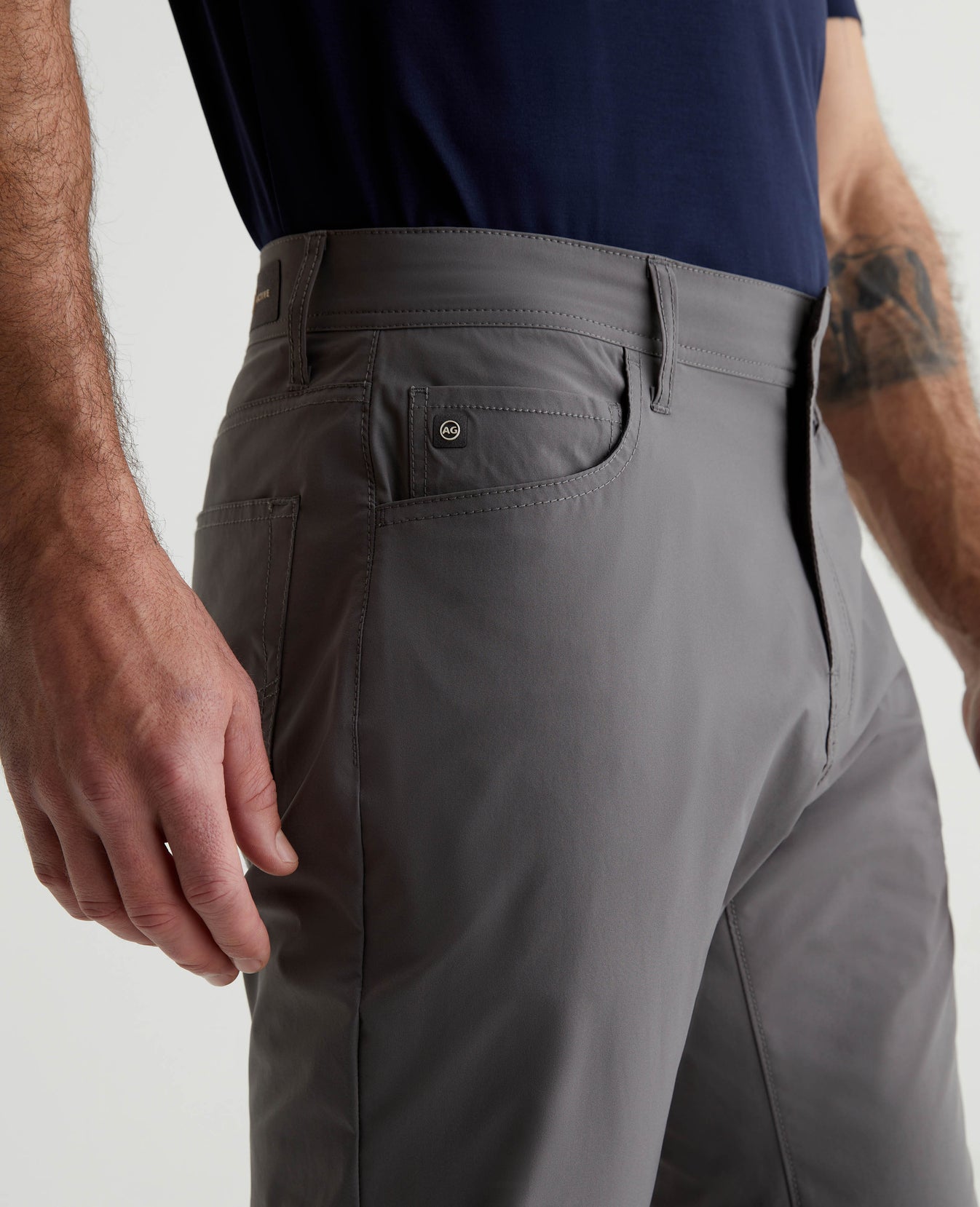 Tellis Active Folkstone Grey Mens Bottom Photo 3