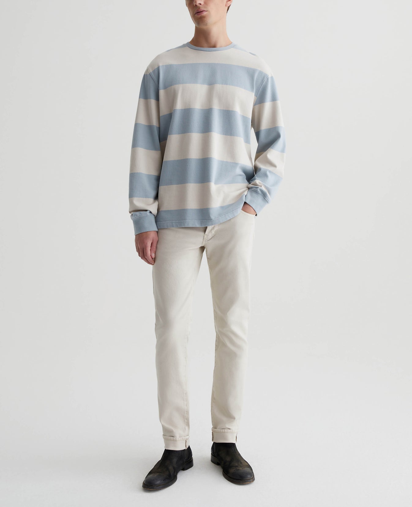 Tellis Selvage Sulfur Sienna Sand Mens Bottom Photo 1