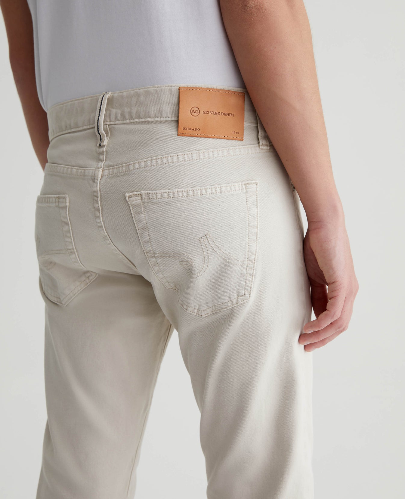 Tellis Selvage Sulfur Sienna Sand Mens Bottom Photo 8