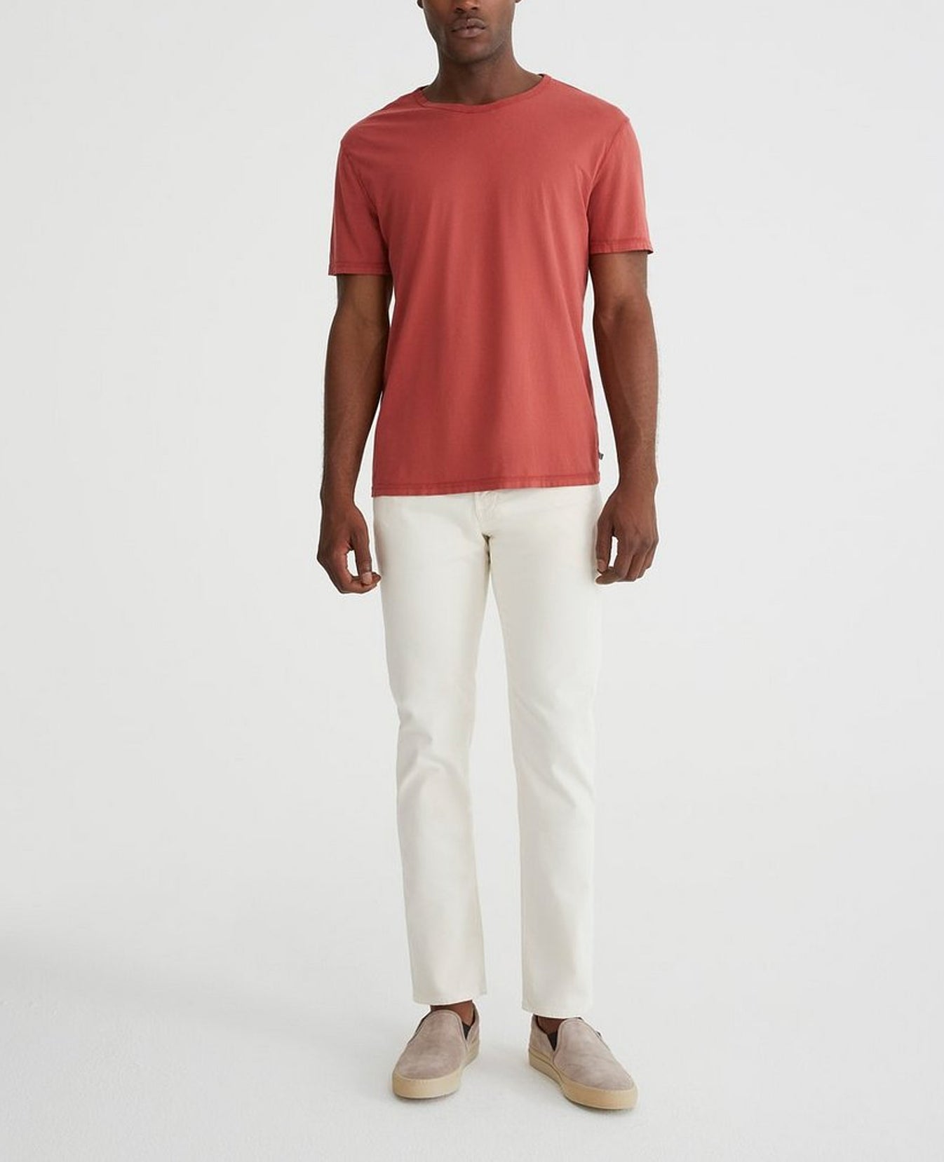 Tellis Ivory Dust Modern Slim Men Bottoms Photo 3