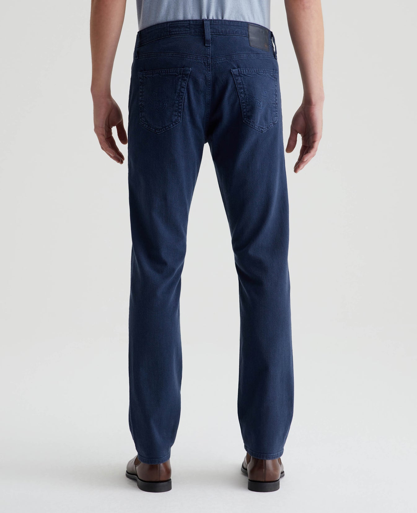 Everett Sulfur Deep Navy Mens Bottom Photo 6