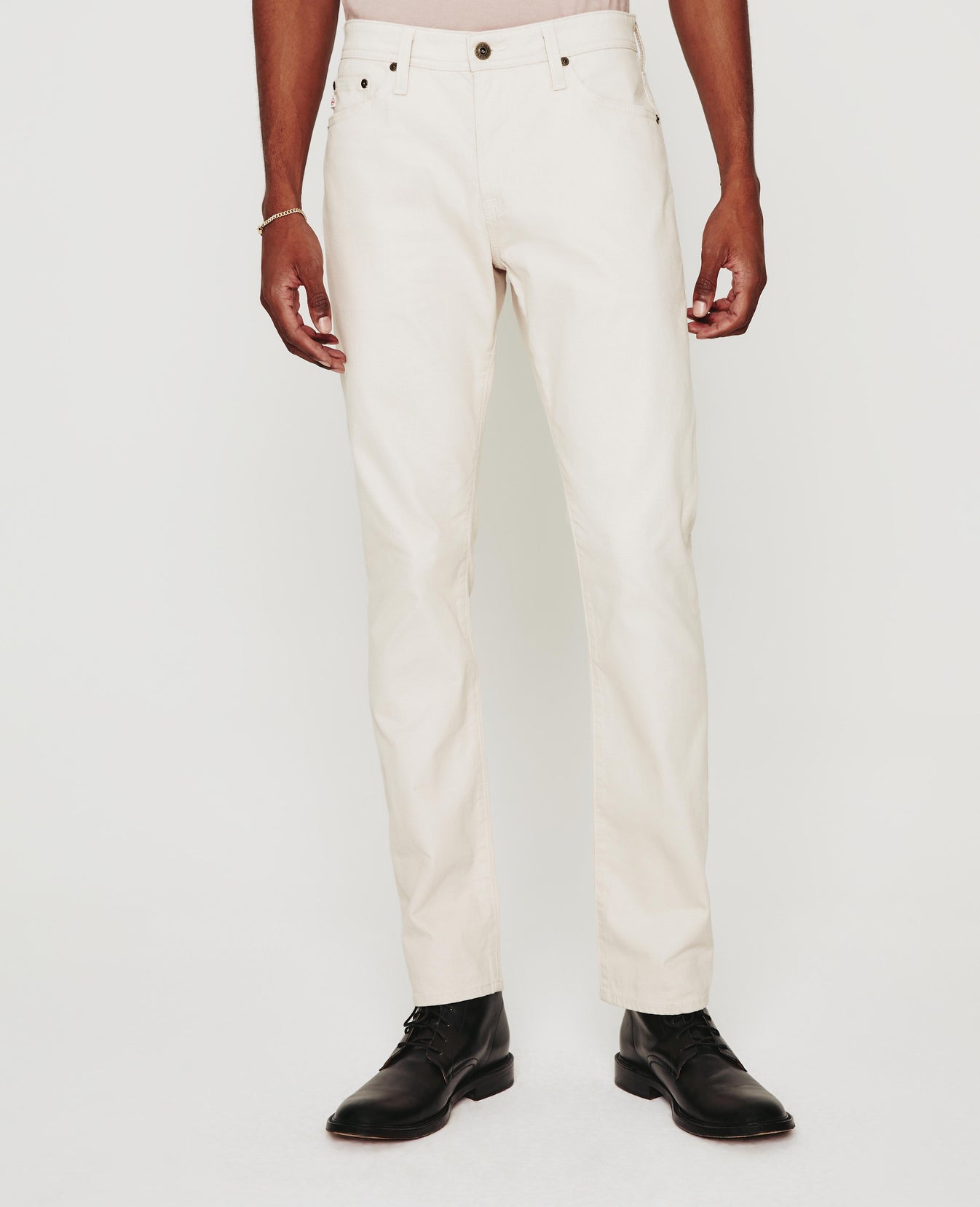 Everett Howe Ivory Dust Slim Straight Men Bottoms Photo 2