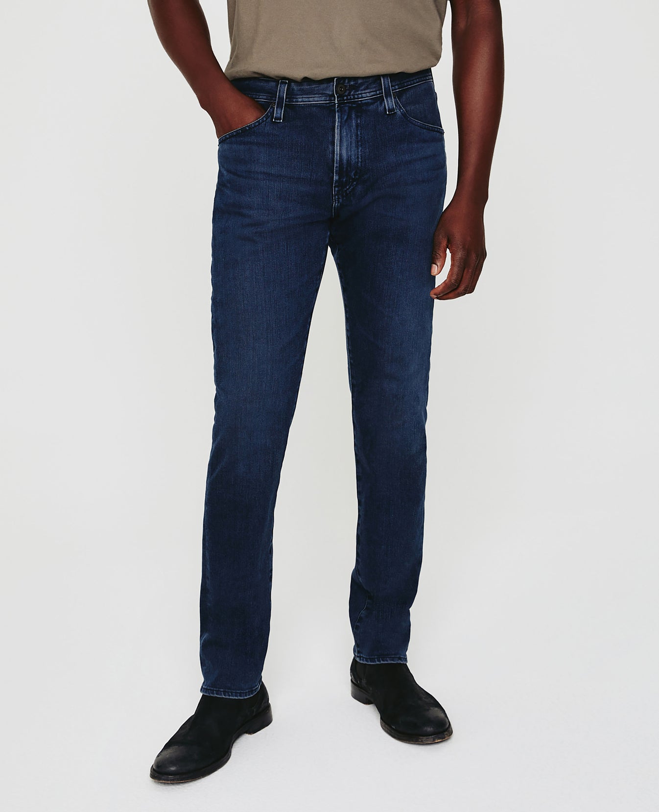 Everett Linden Slim Straight Men Bottoms Photo 4