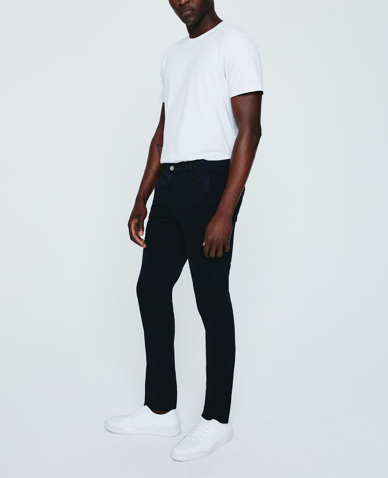 Jamison New Navy Skinny Trouser Men Bottoms Photo 1