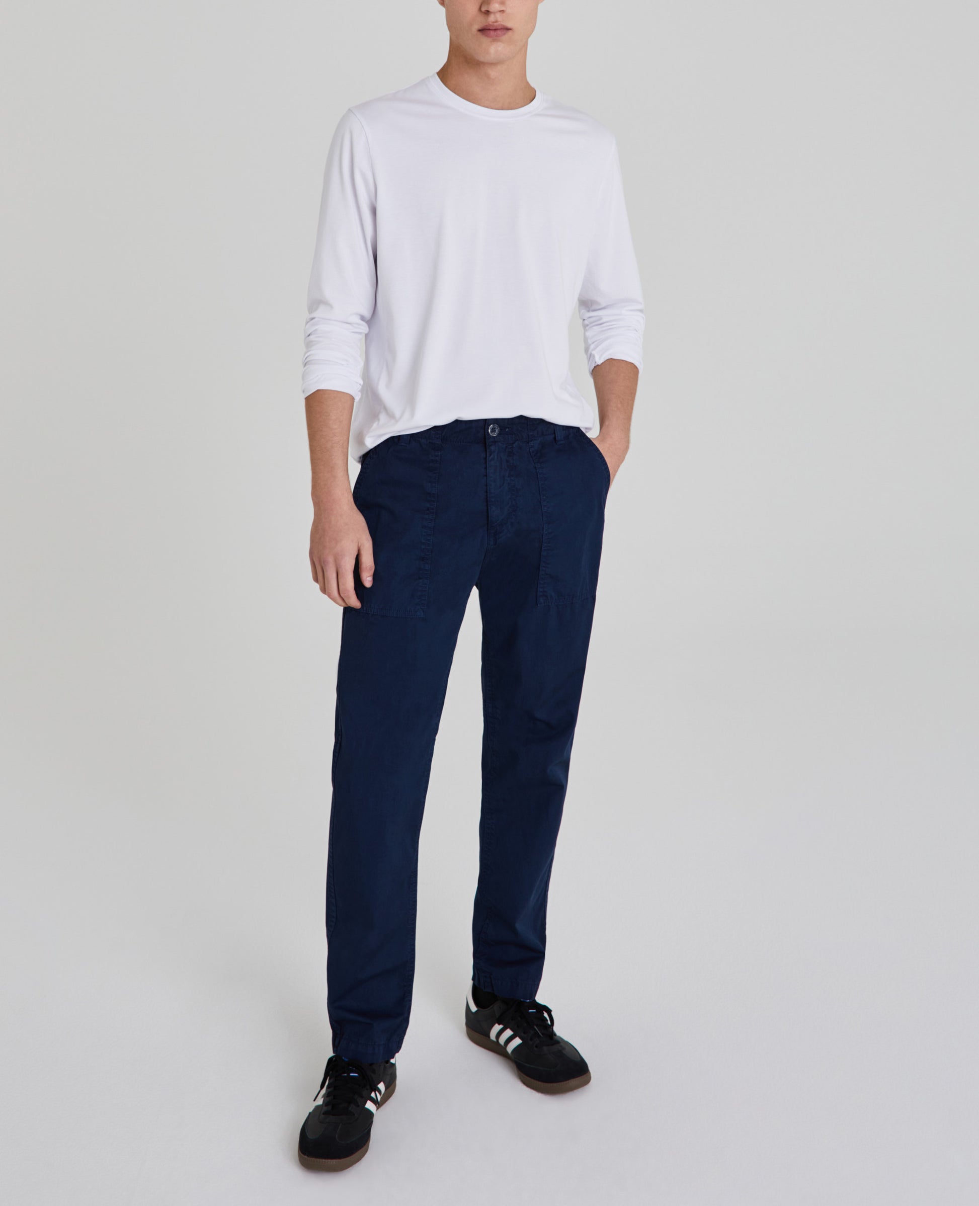 Clyfton Fatigue Sulfur Midnight Berlin Relaxed Tapered Men Bottoms Photo 1