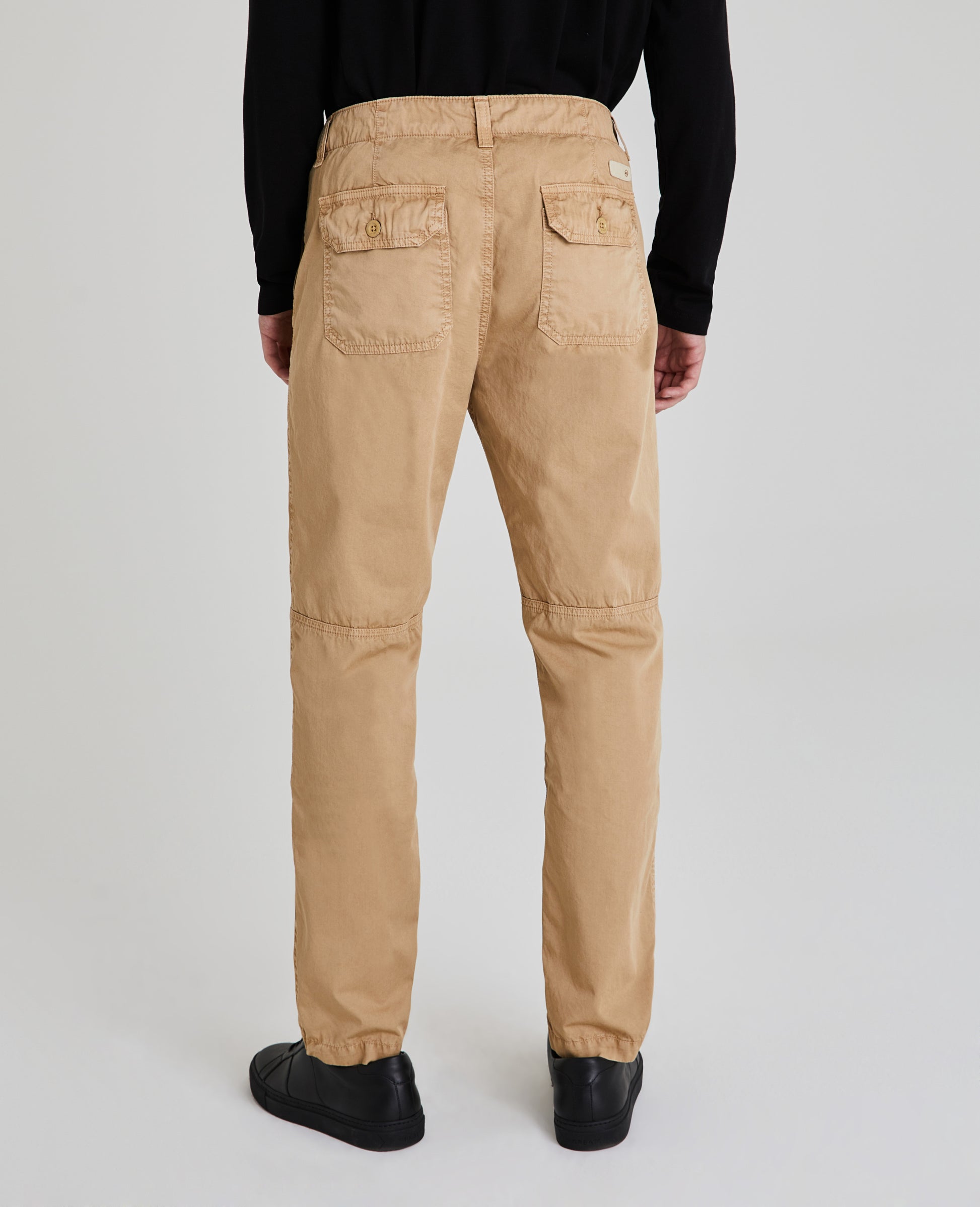 Clyfton Fatigue Sulfur Sandy Pail Relaxed Tapered Men Bottoms Photo 6