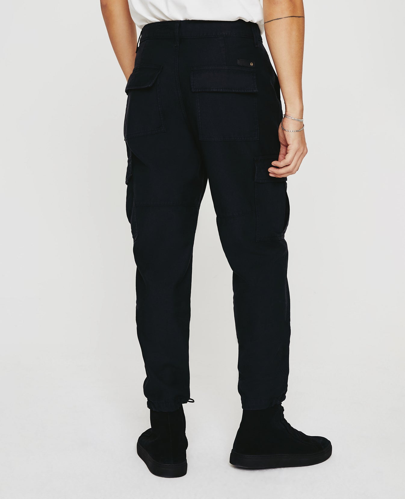 Wells Cargo Sulfur Pure Black Mens Bottom Photo 5