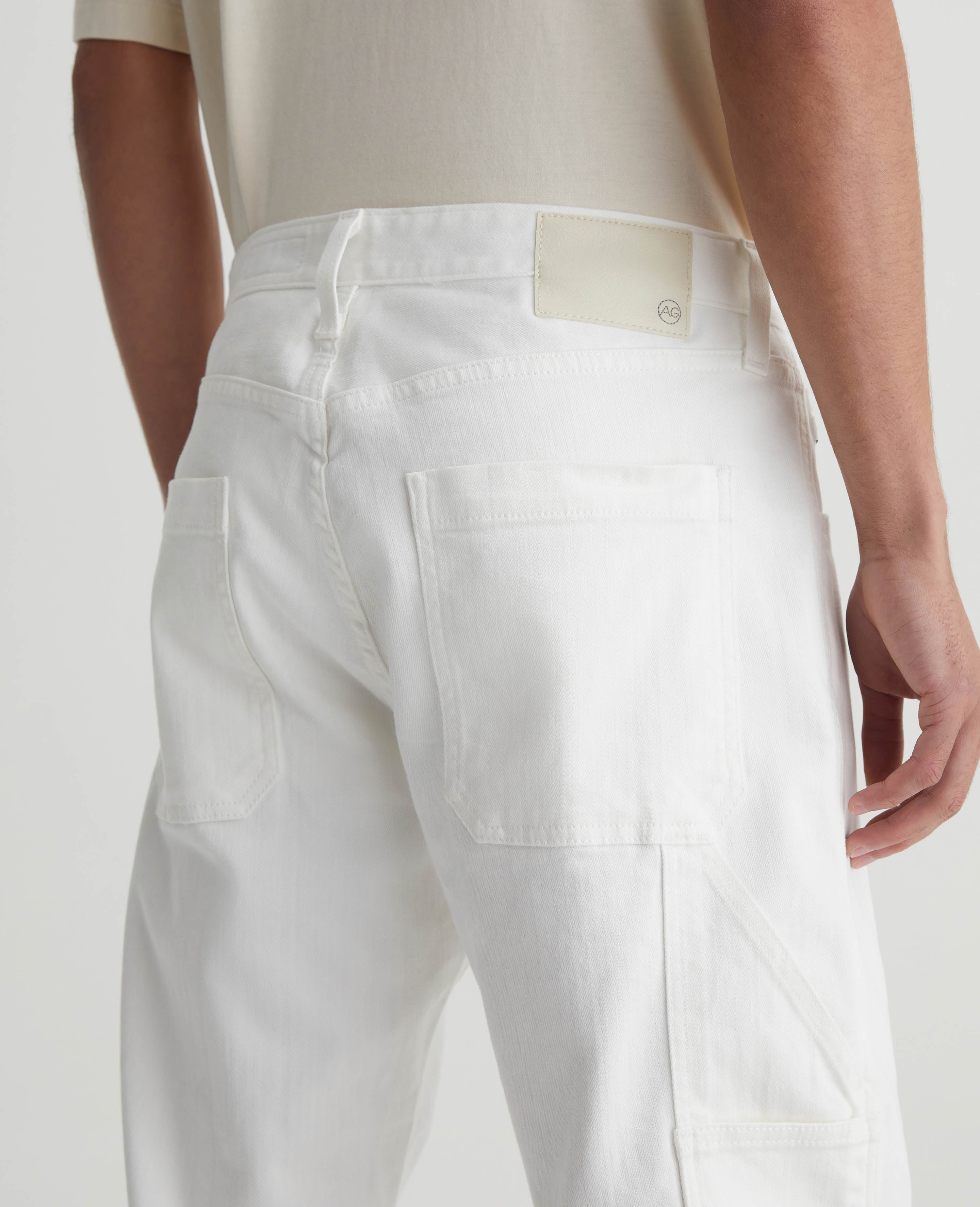 γ250-305 N ホワイト　カーペンター　carpenter γ BF Carpenter Pant - White – JJJJound