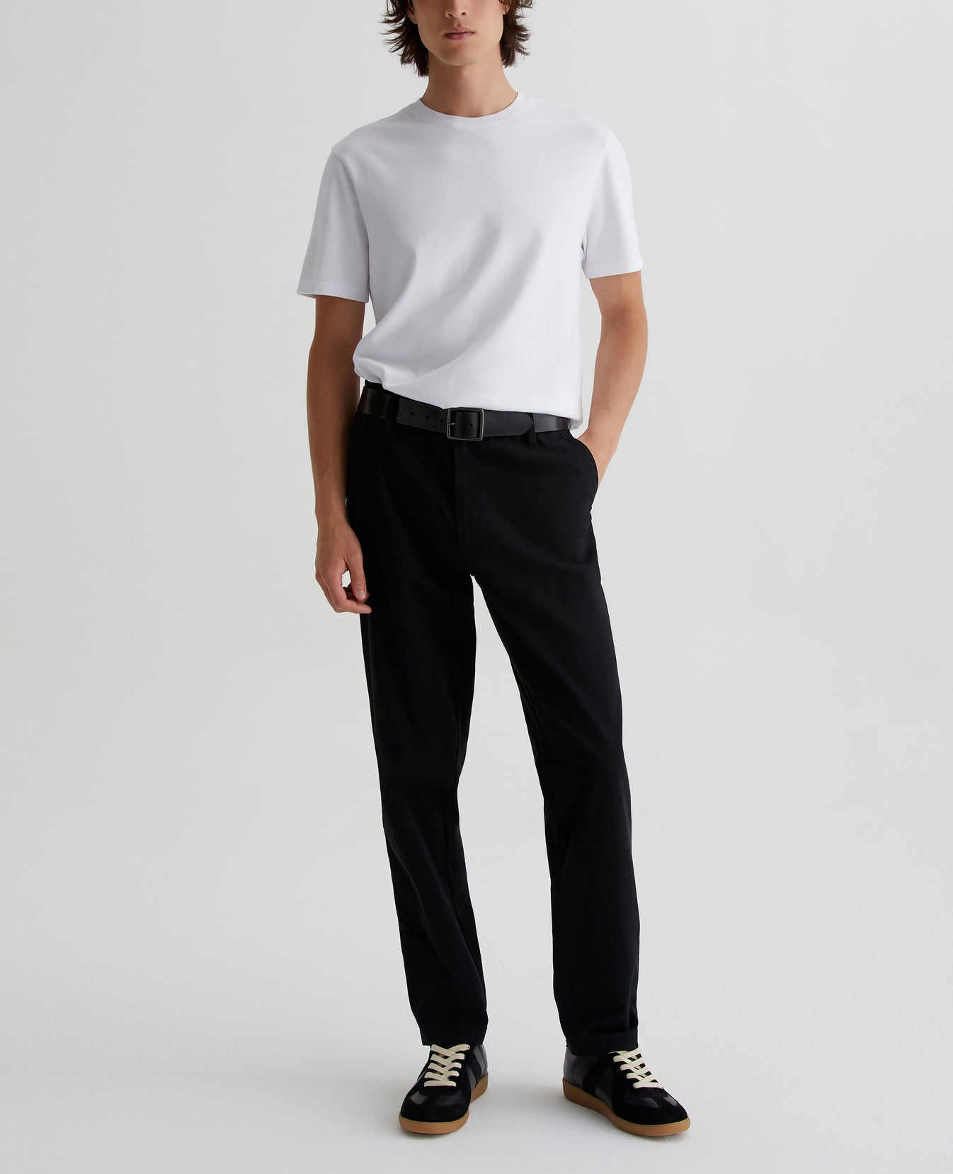 Lochlan Workwear Pure Black Mens Bottom Photo 1