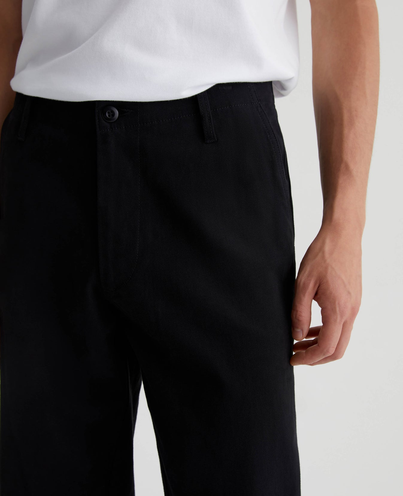 Lochlan Workwear Pure Black Mens Bottom Photo 3