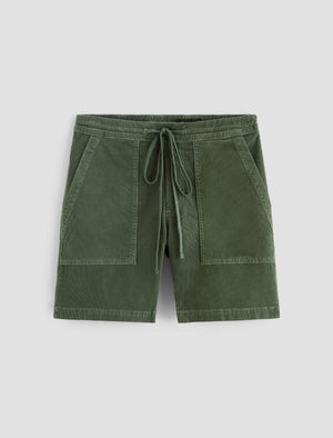 Wells Drawstring Short Sulfur Seaside Sage Relaxed Fatigue Short Men Bottom Photo 9
