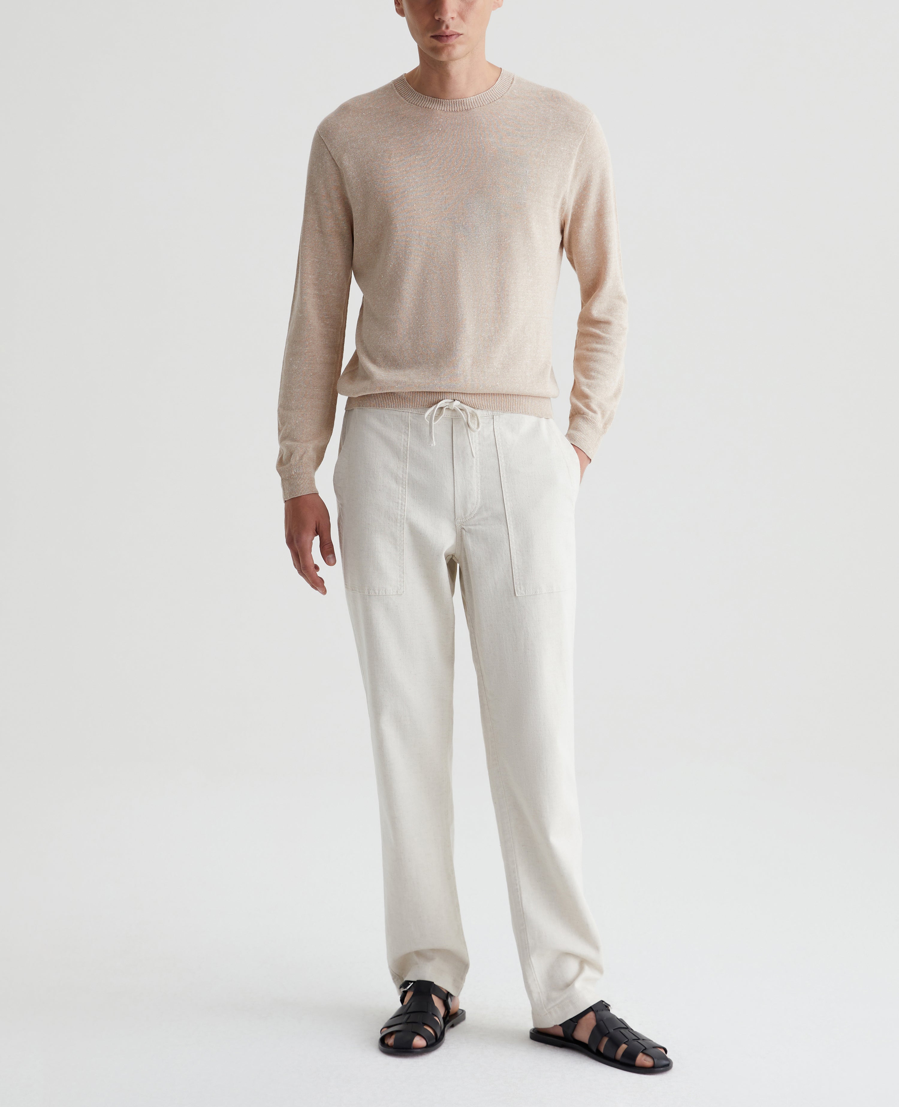 Men Wells Drawstring Natural