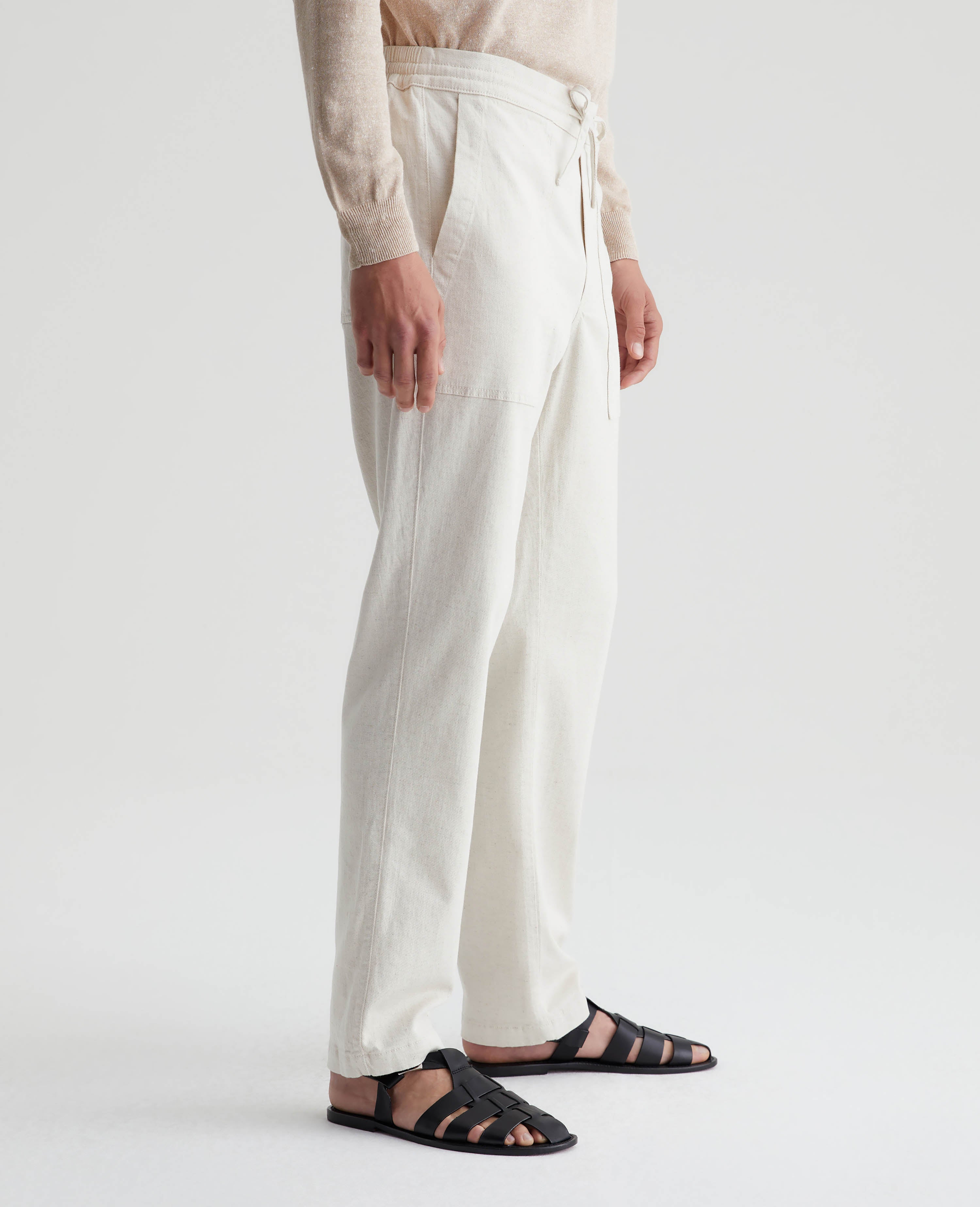 Men Wells Drawstring Natural