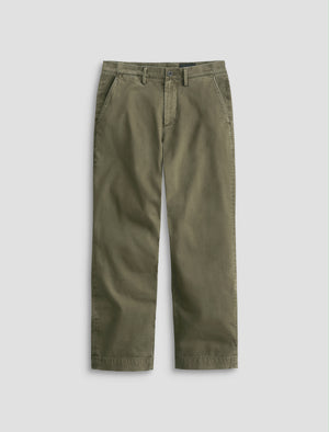 Archie Sulfur Shady Moss Straight Trouser Men'S Bottom Photo 9