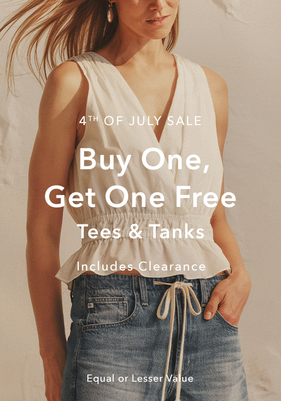 Buy One, Get One Free Tees & Tanks