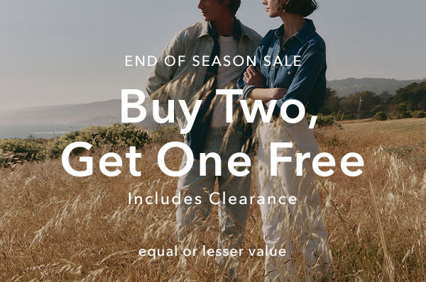 Buy Two, Get One Free Includes Clearance