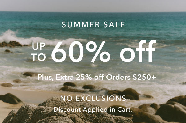 Up To 60% off + Extra 25% off Over $250