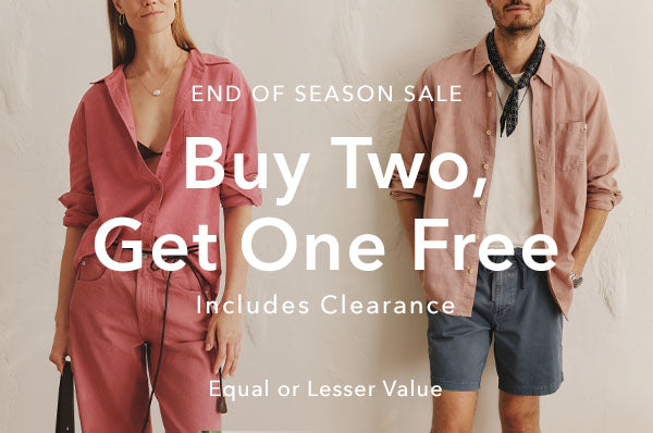 Summer Outlet Sale - Buy Two, Get One Free